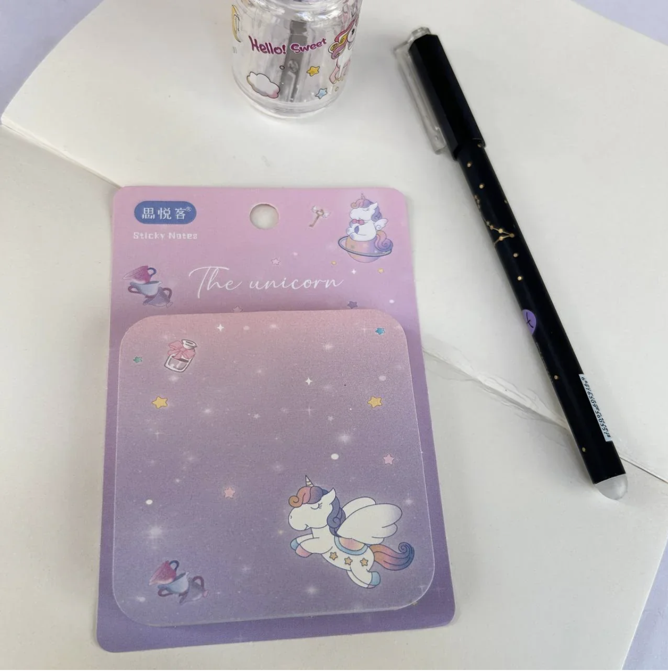 Fancy Unicorn Sticky Notes