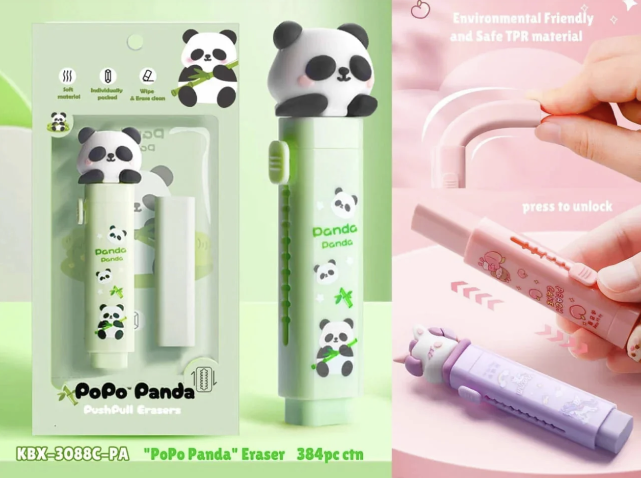 Panda Mechanical Eraser