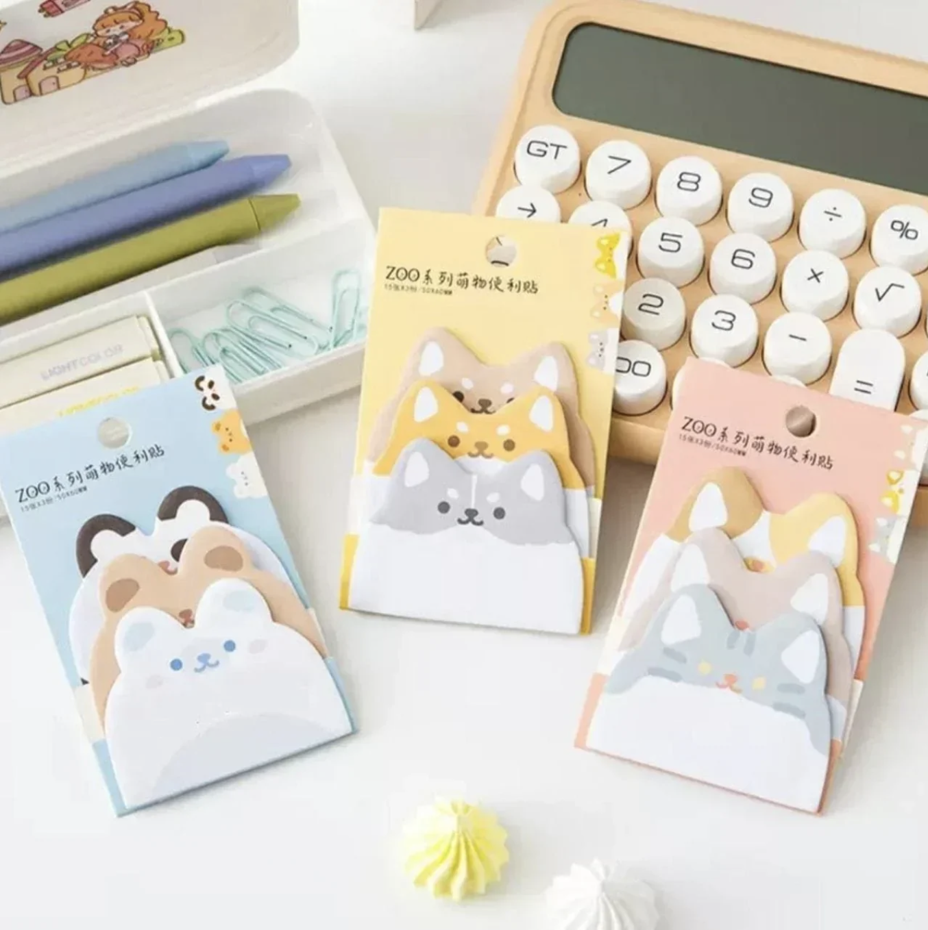 Cute Cat Sticky Notes