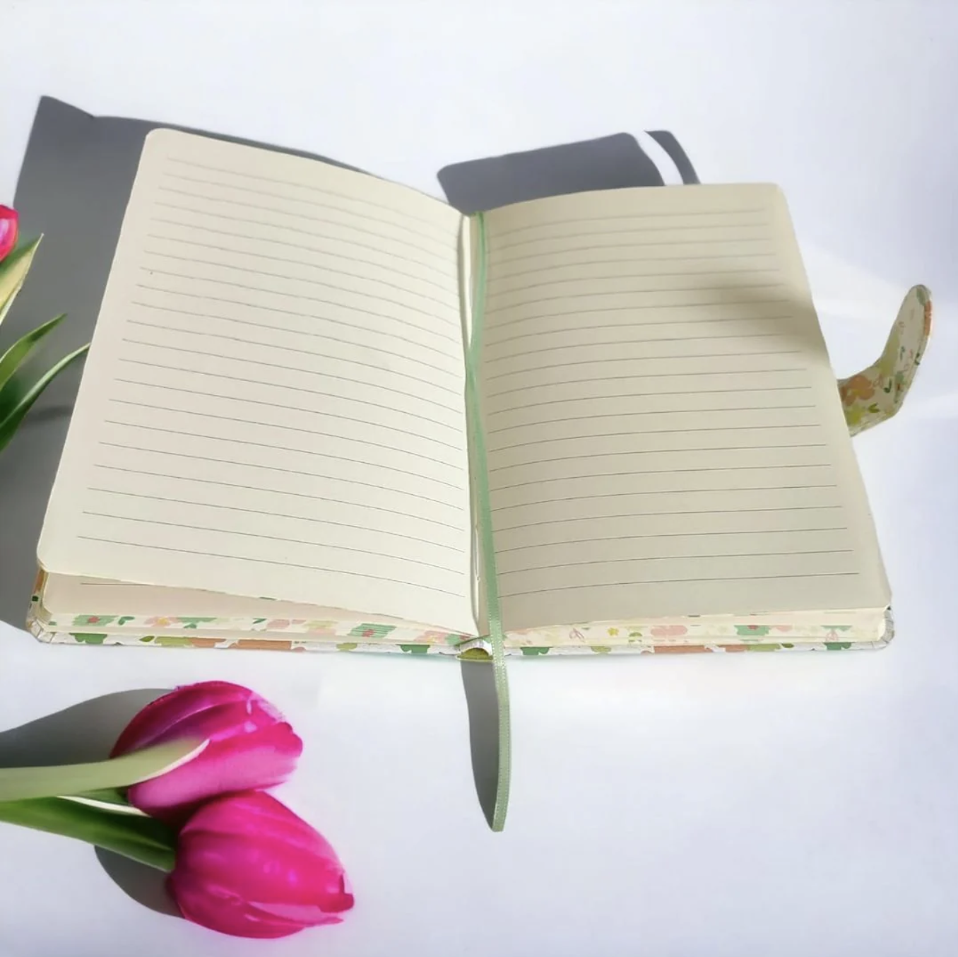 Floral Hardcover A7 Notebooks