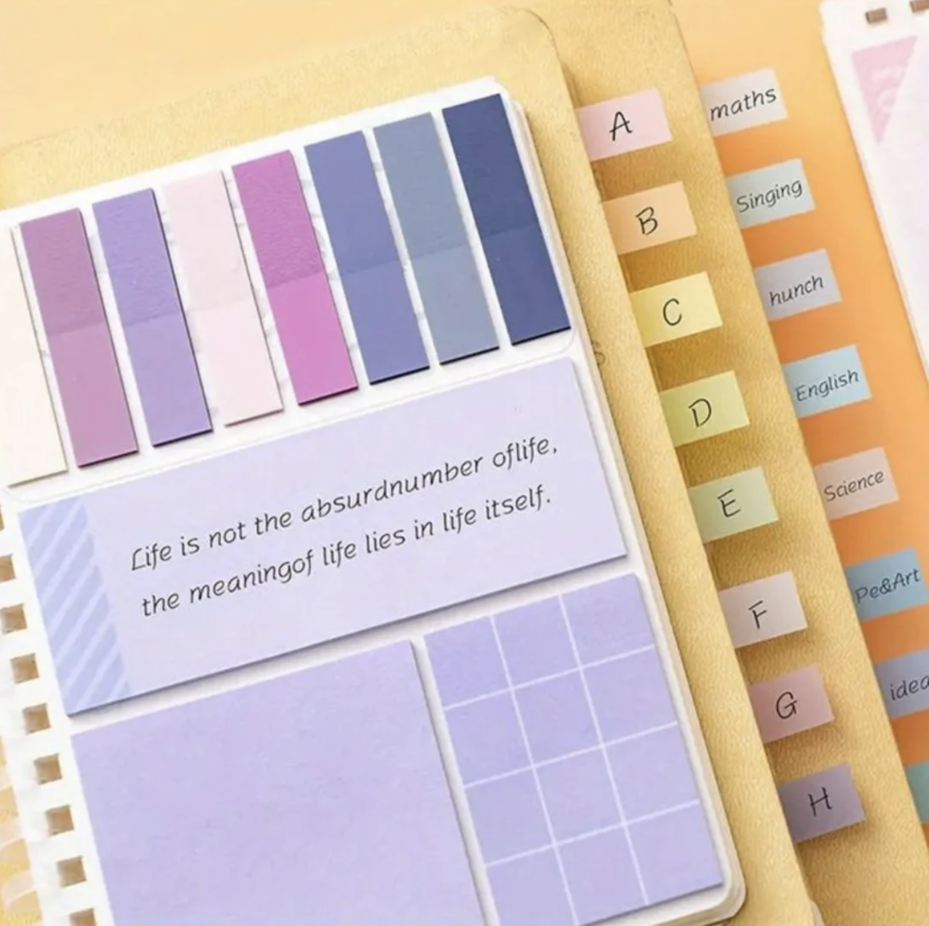 Cute Dreamy 2 in 1 A6 planner
