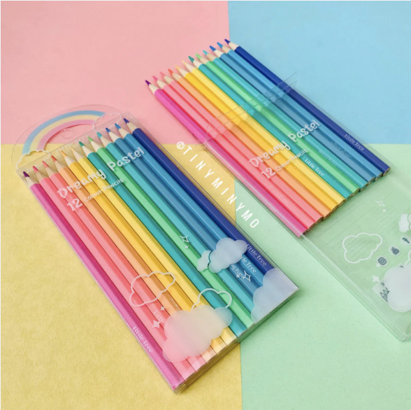 Dreamy Pastel Color Pencils