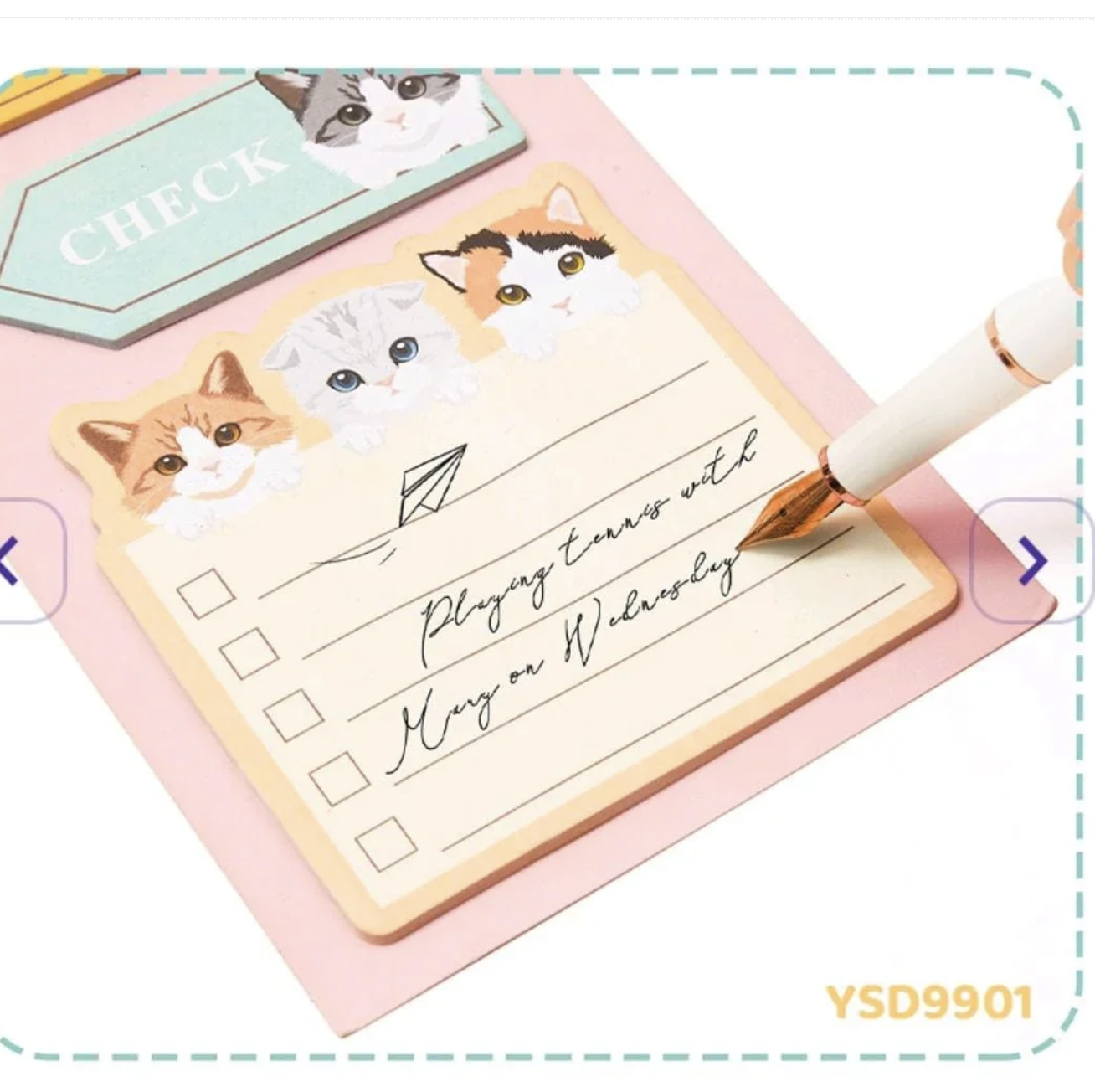 Cute Cat Post-it Notes