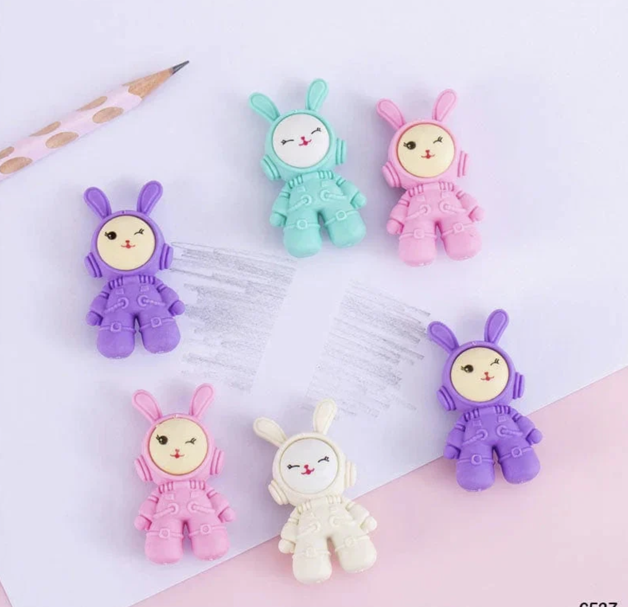 Cute Astronaut Eraser