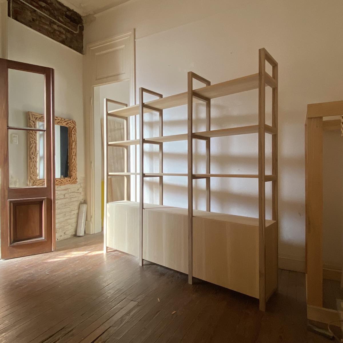 Biblioteca estantería modular