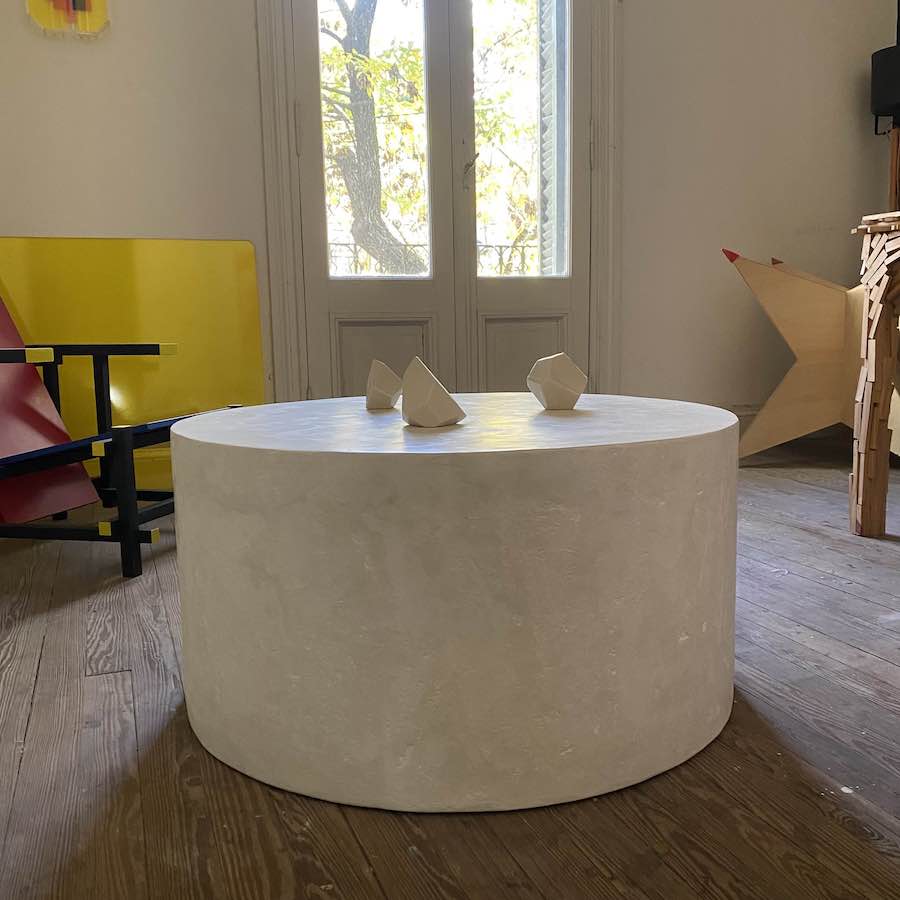 Mesa baja Concreto