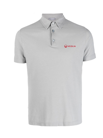 Classic Grey Polo Shirt