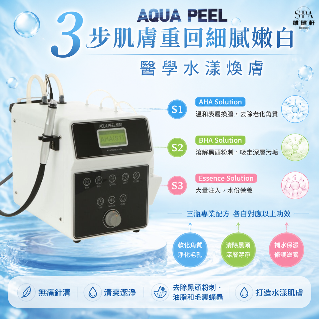 Aqua peel 深層清潔療程