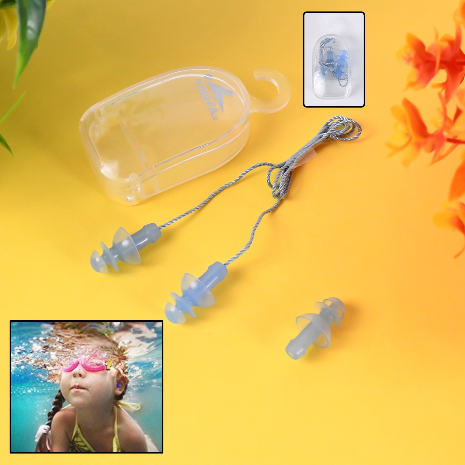 Soft Silicone Ear Plugs Hearing Protection