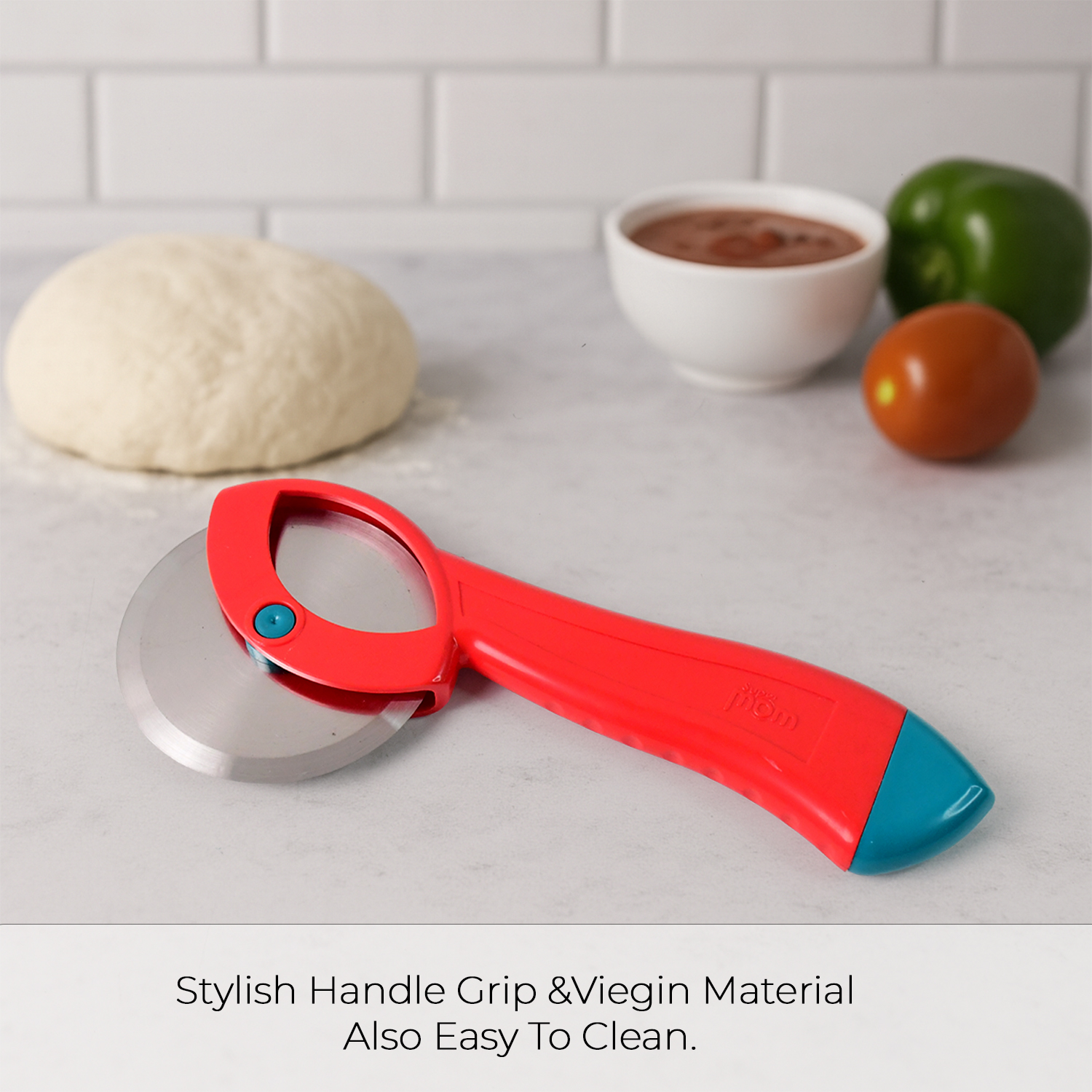  Premium Stainless Steel Pizza Cutter