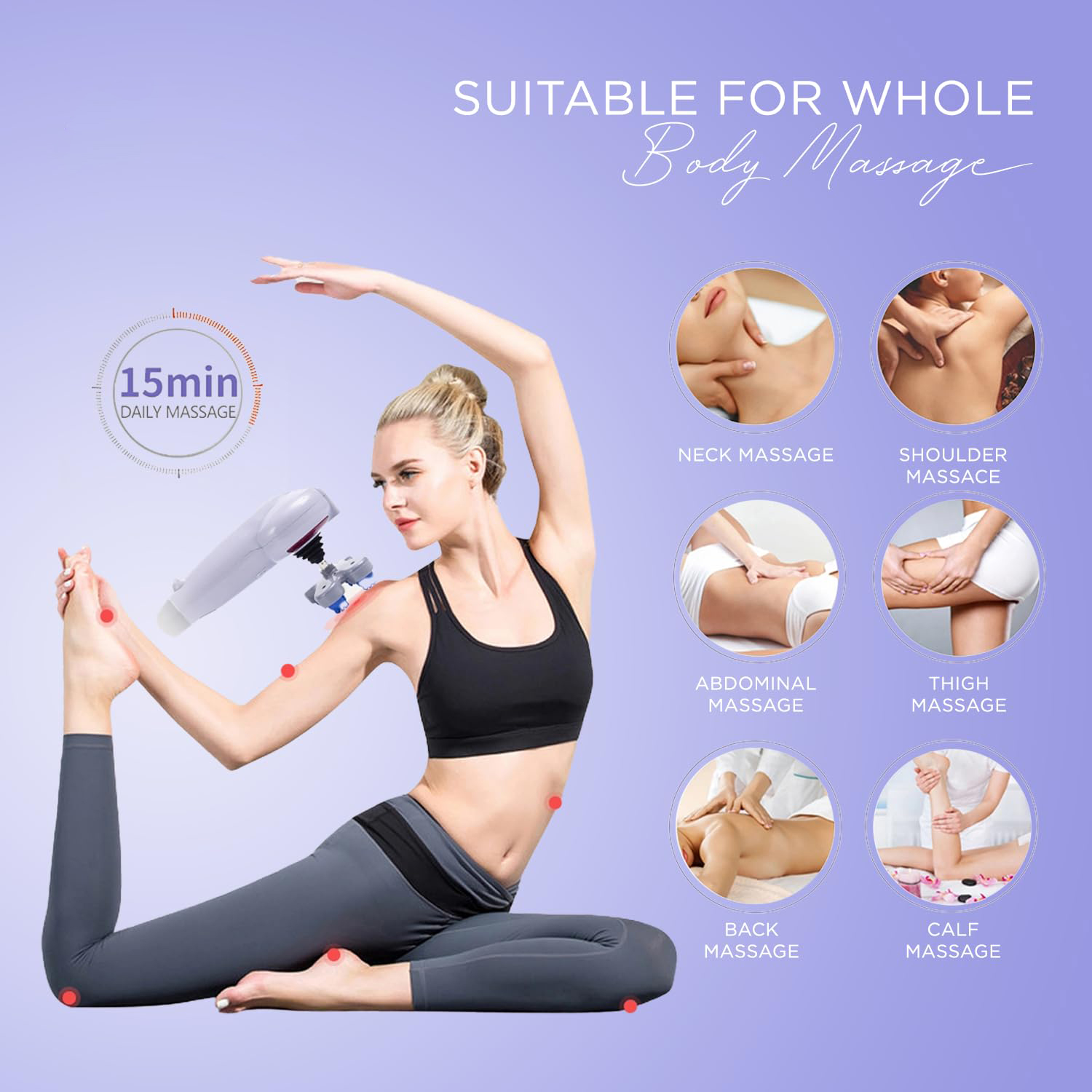 Electric 8 In 1 Full Body Massager Magic Massager