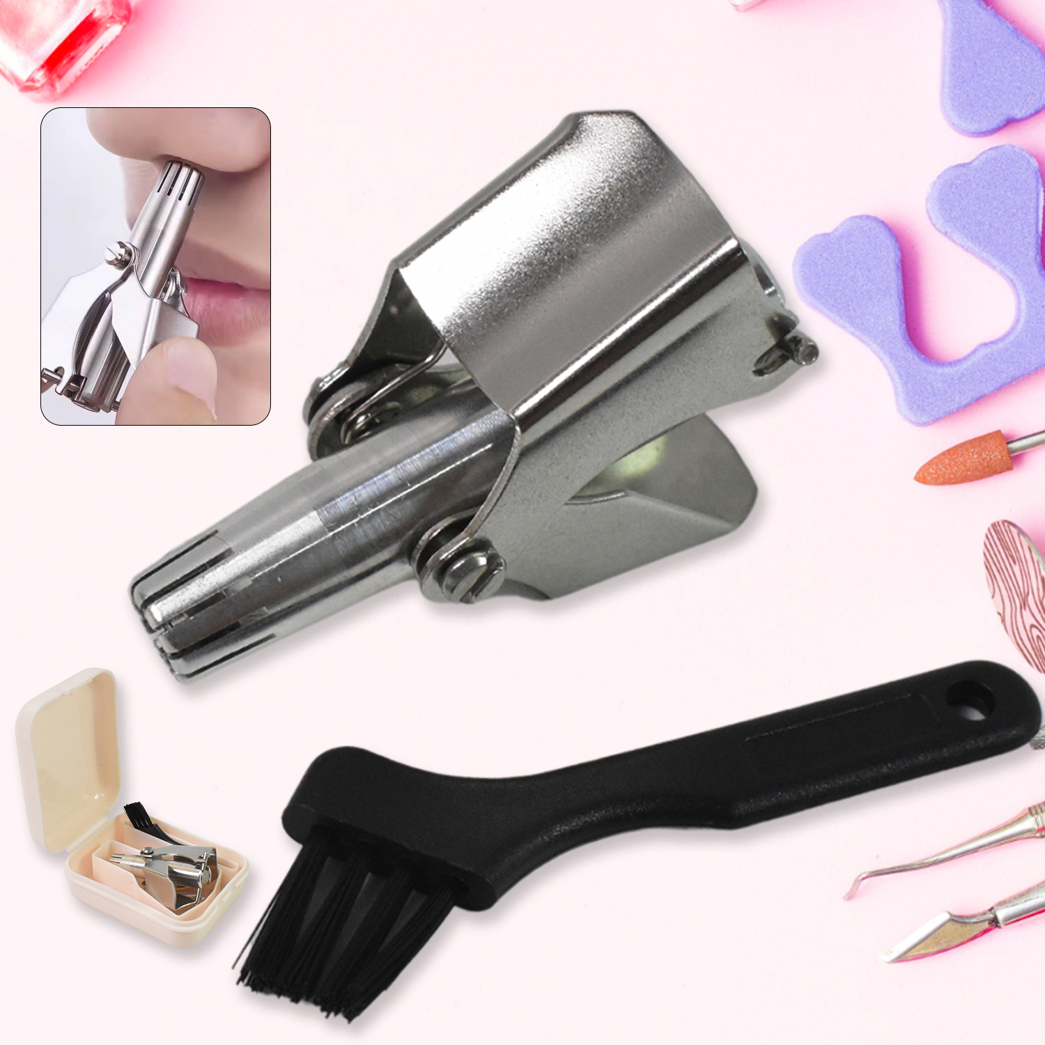 Stainless Steel Nose Hair Remover