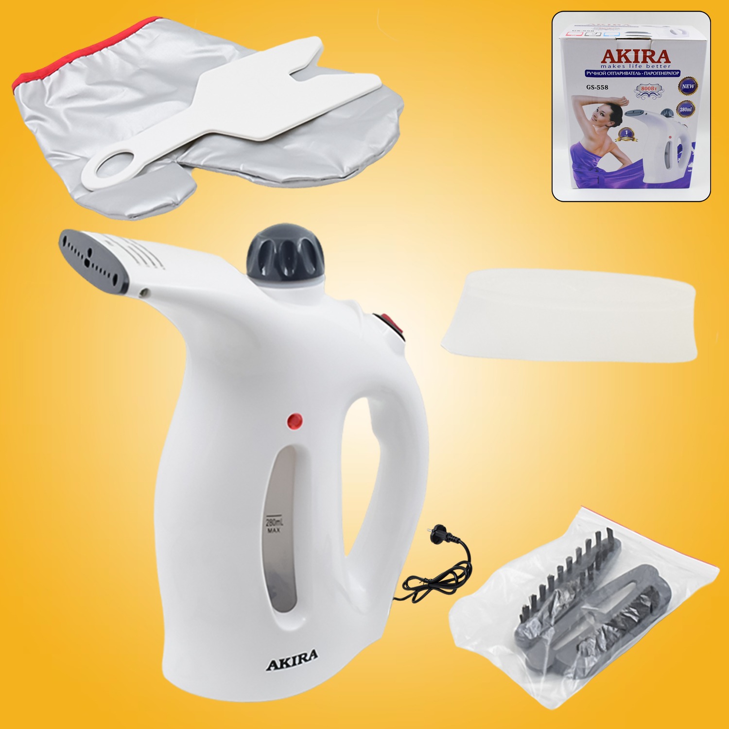 Portable Handheld Garment Facial Steamer 