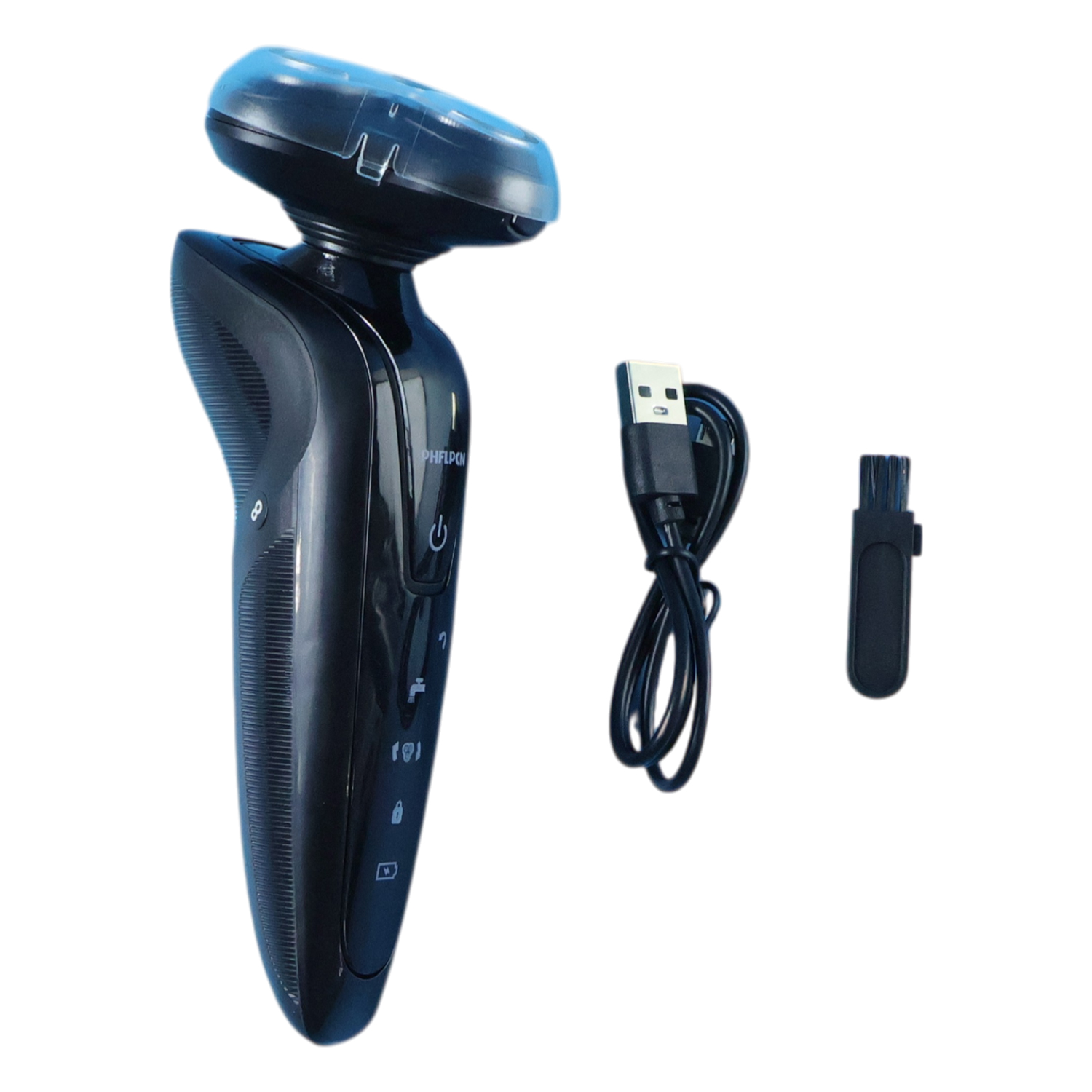 Rechargeable Electric Rotary Shaver Trimmer For Men