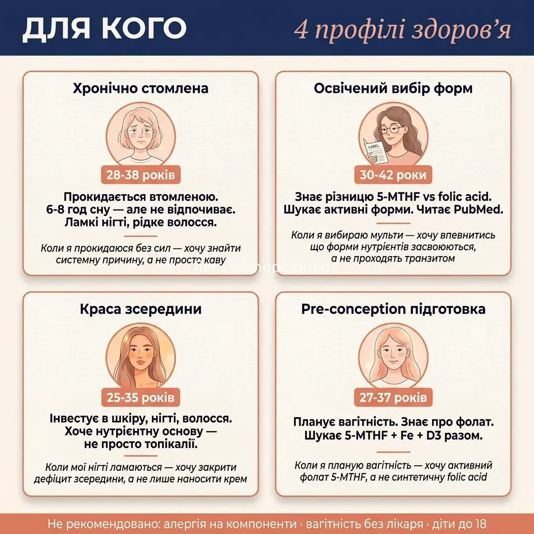 Vitanil's Жіночий мультивітамінний комплекс — 23 активи, 14 мг заліза, 60 капс