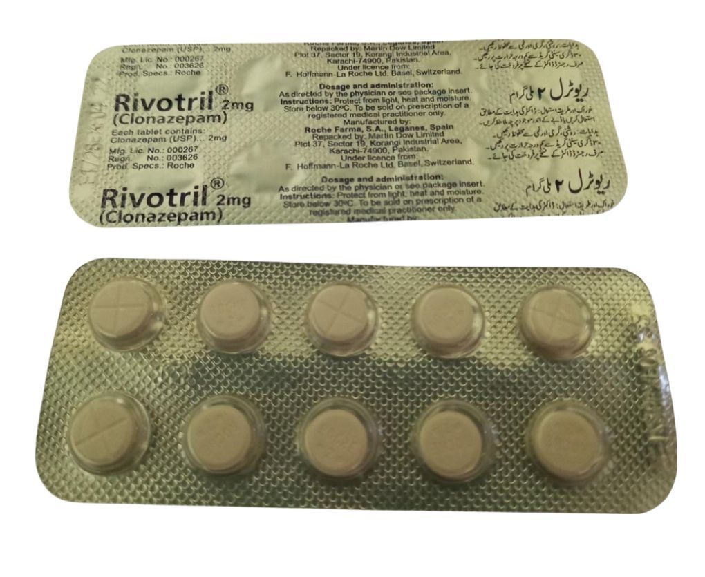 RIVOTRIL 2mg Clonazepam Tablets | PH