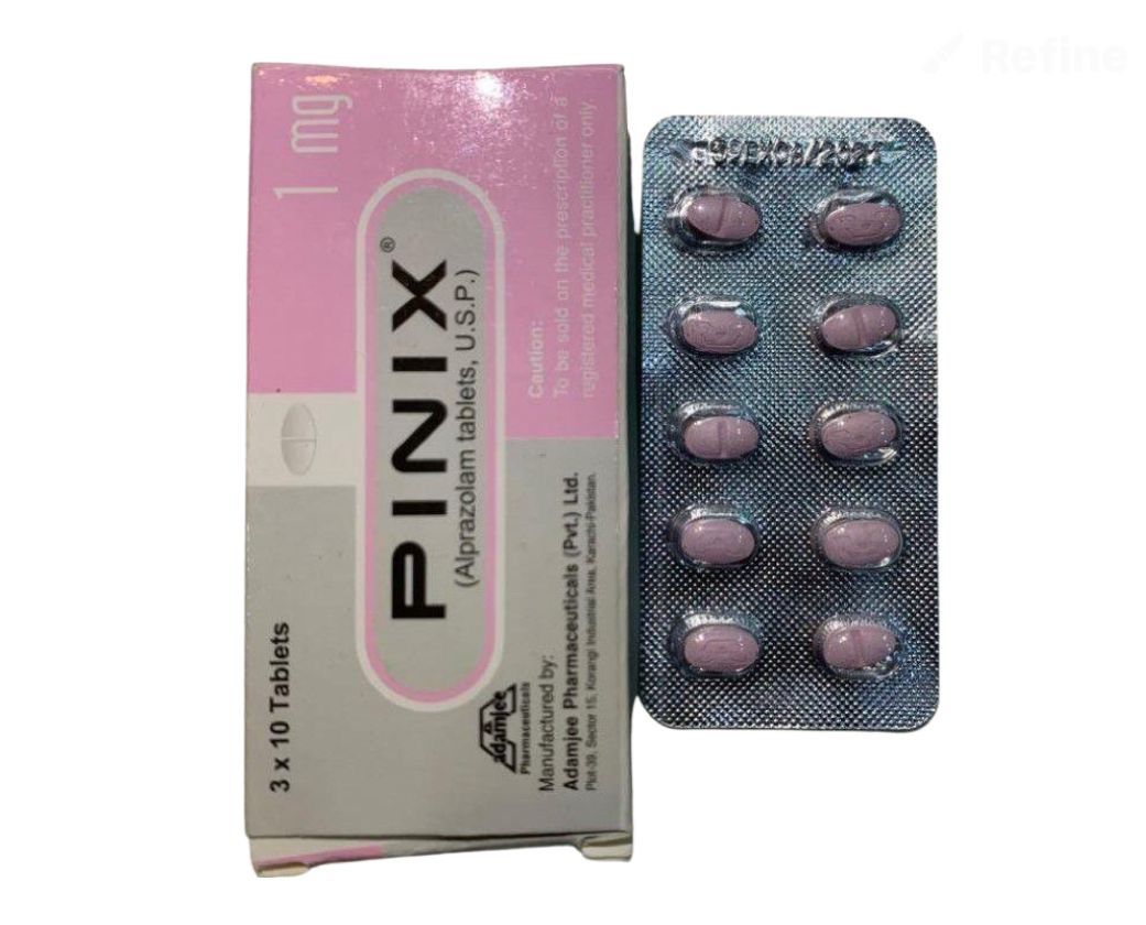 PINIX 1mg Alprazolam Tablets | PH