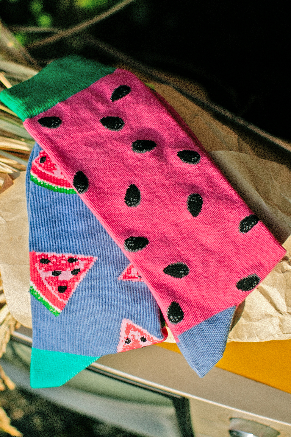 Watermelon Pattern Socks