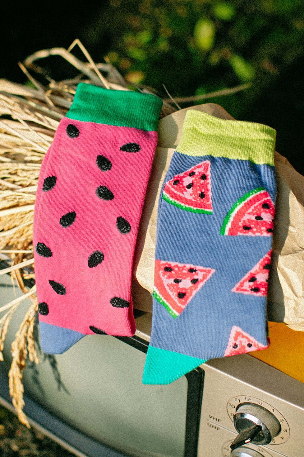 Watermelon Pattern Socks