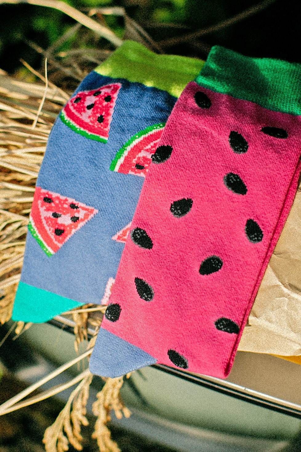 Watermelon Pattern Socks