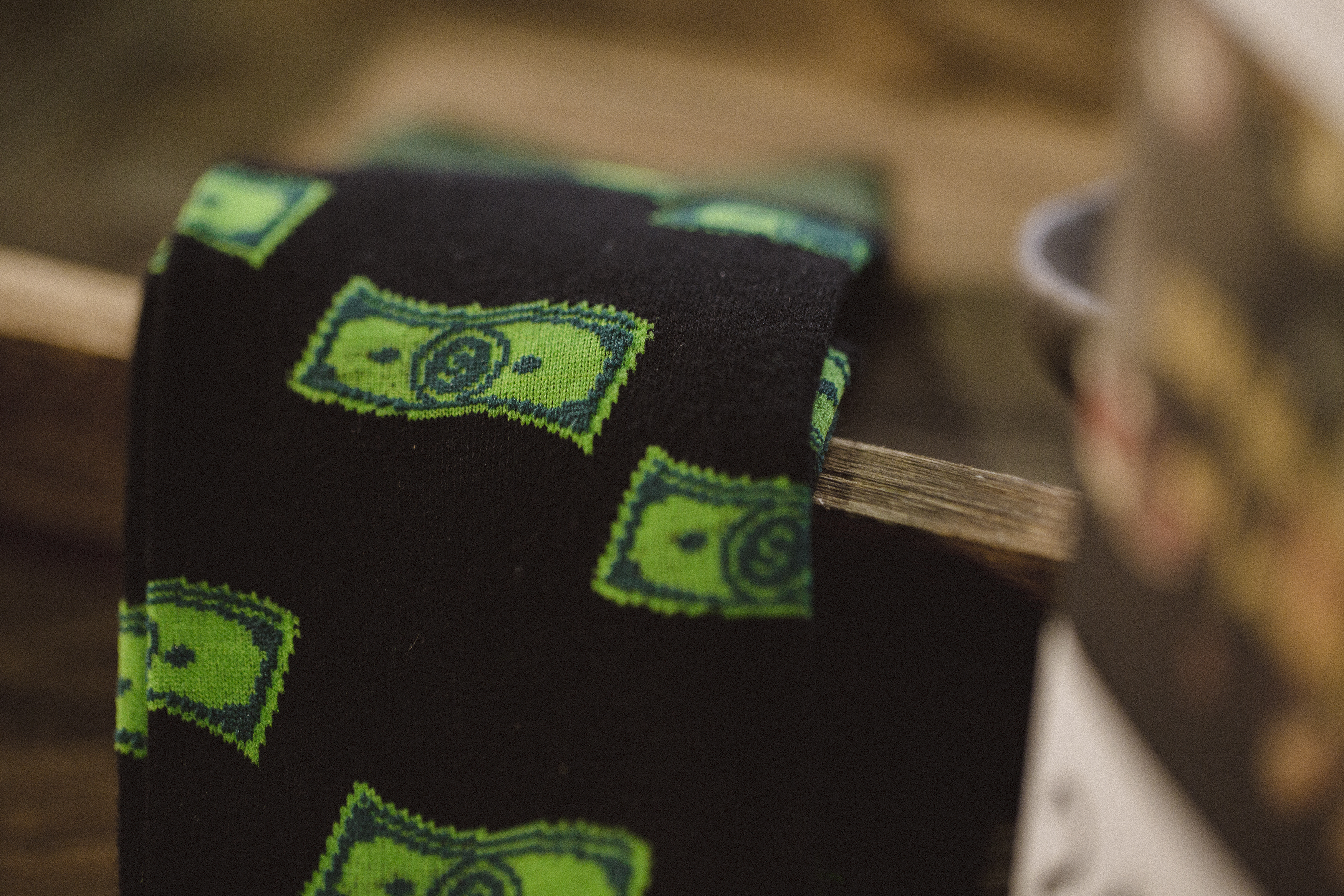 Money Print Socks