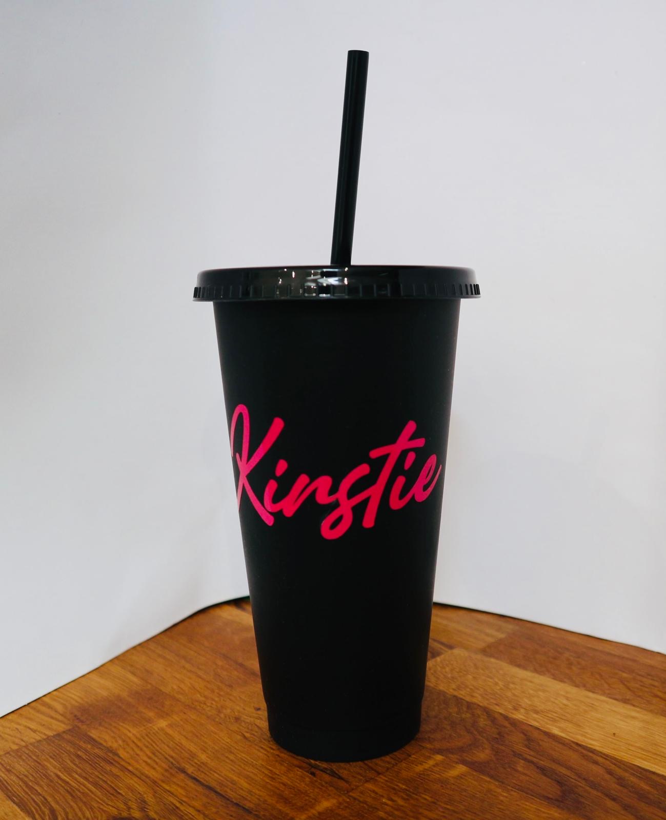 Personalised Black Tumbler