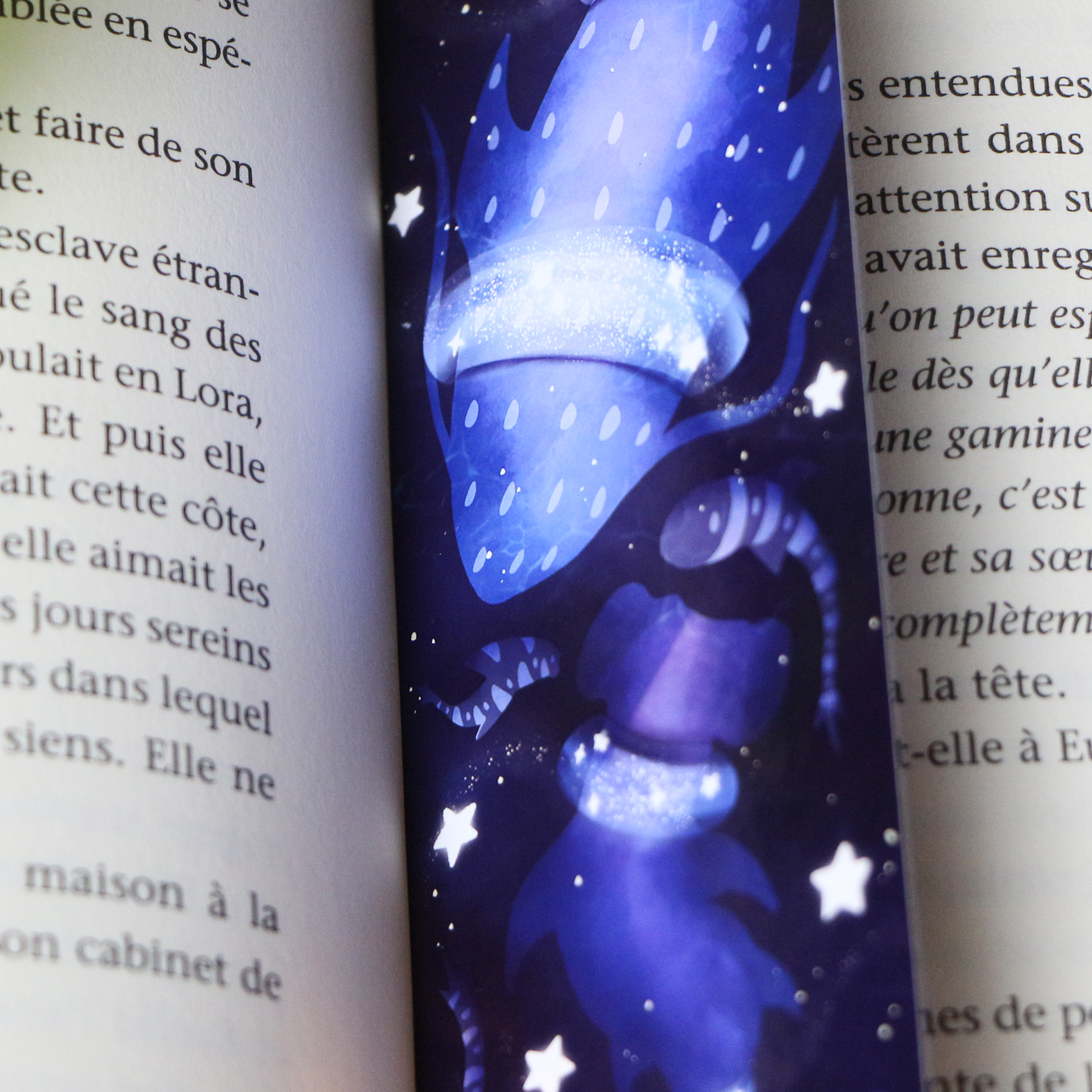 Marque-Page Baleine Stellaire