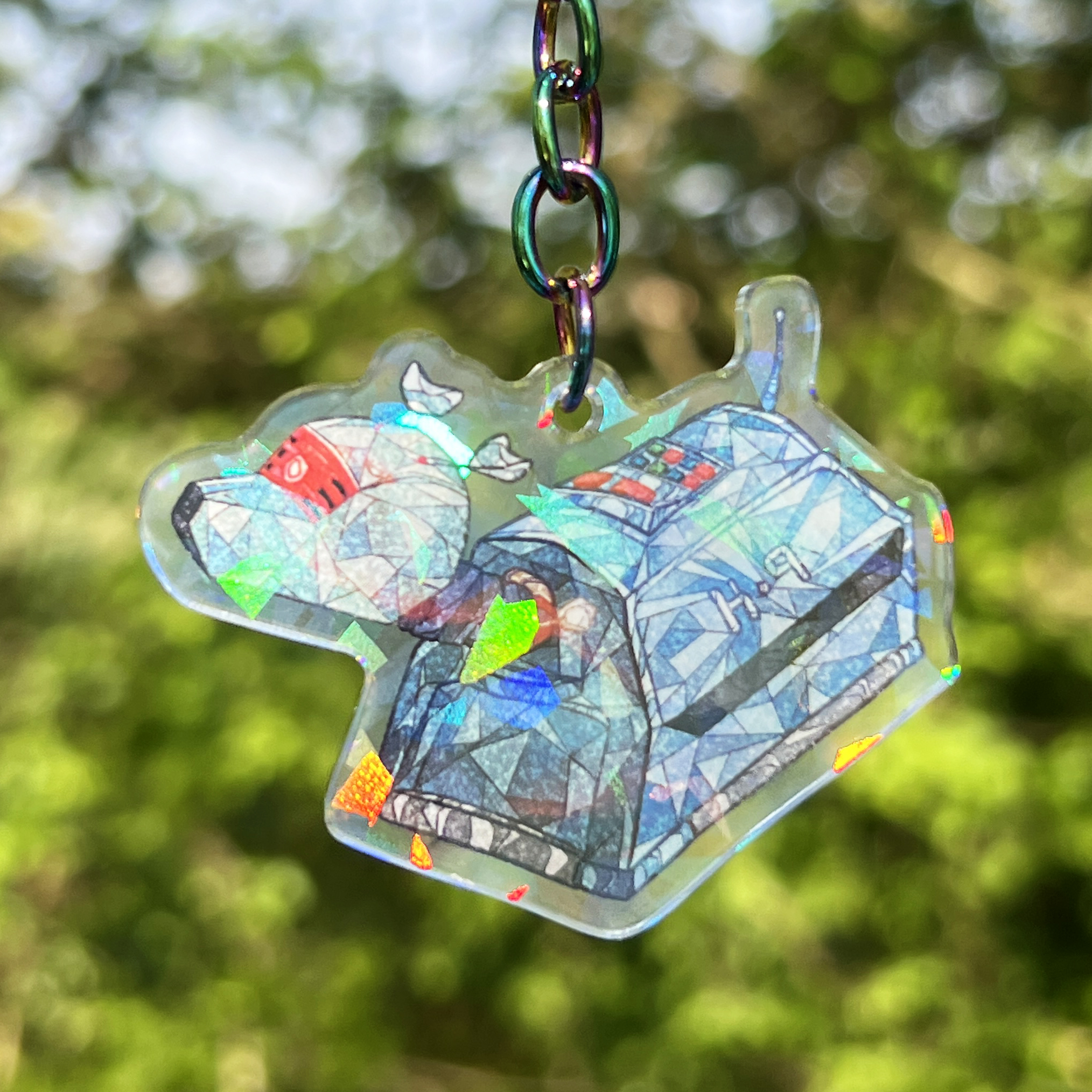 Porte-clé Acrylique - K-9 Doctor Who