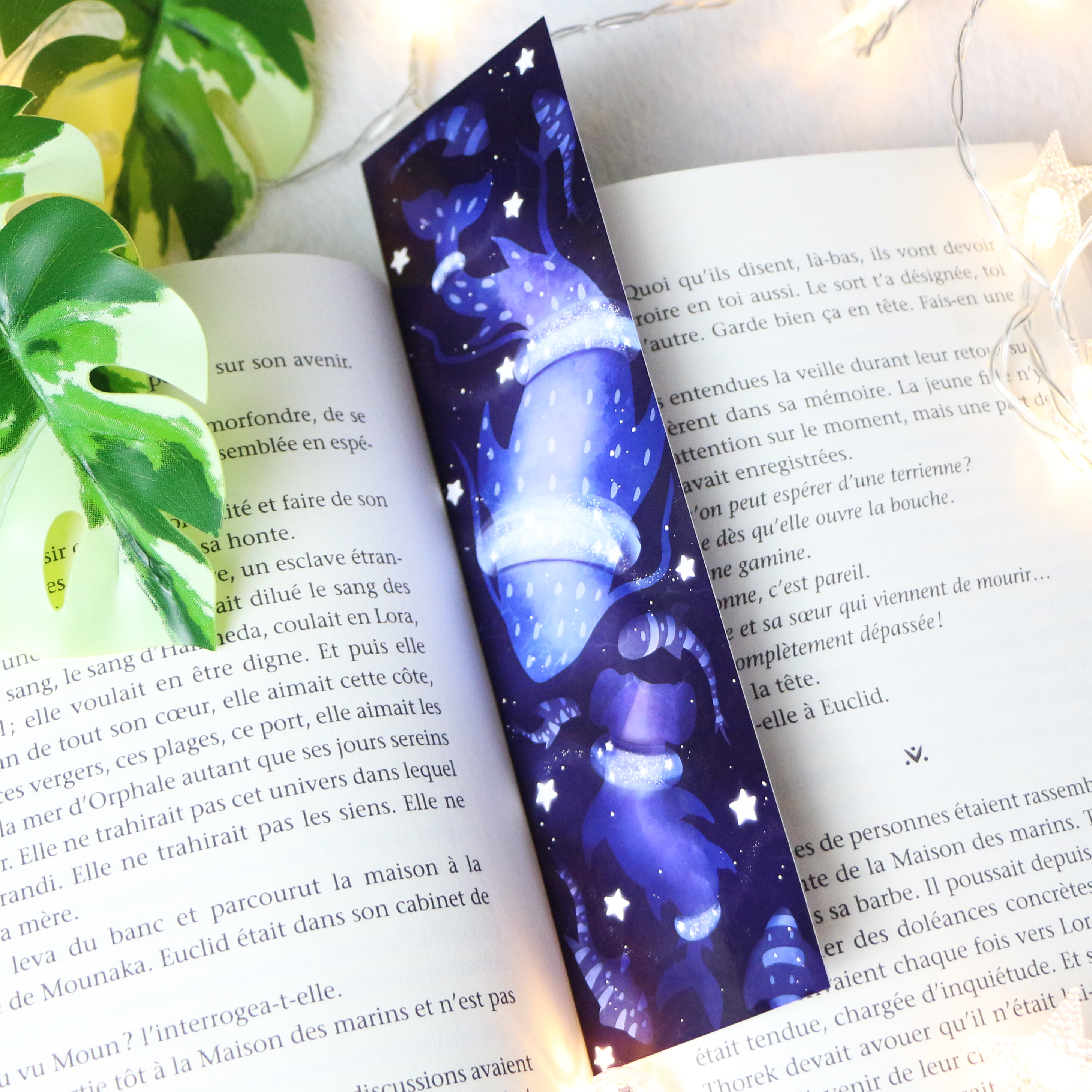 Marque-Page Baleine Stellaire
