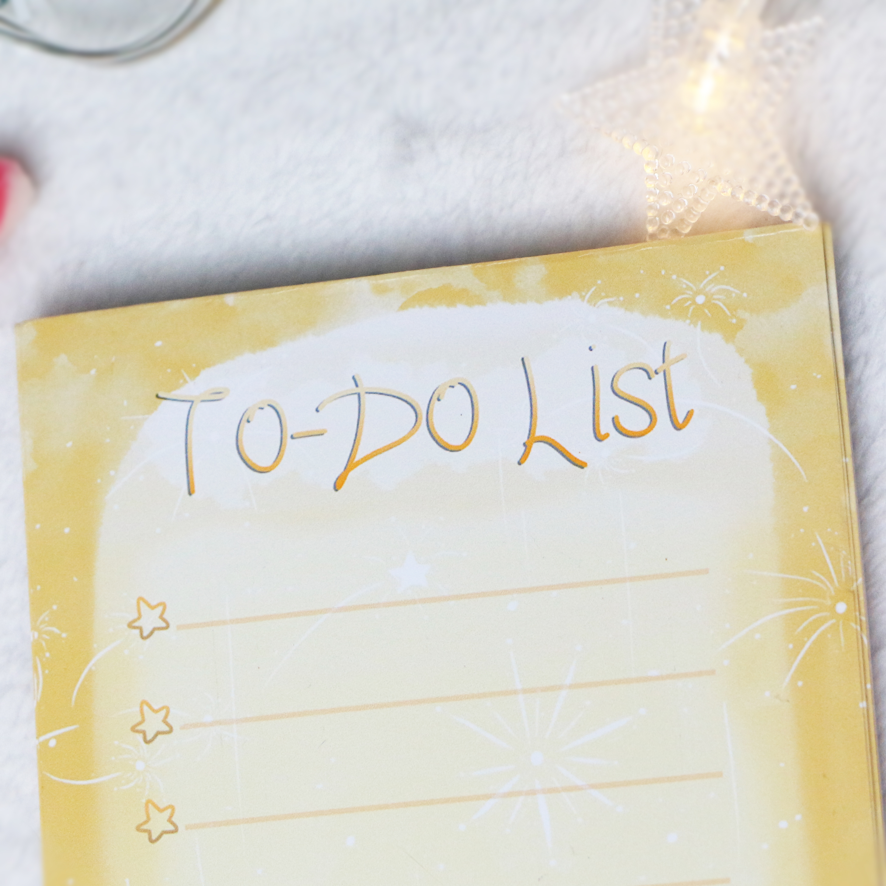 Bloc-Notes To-do List - Nouvel An