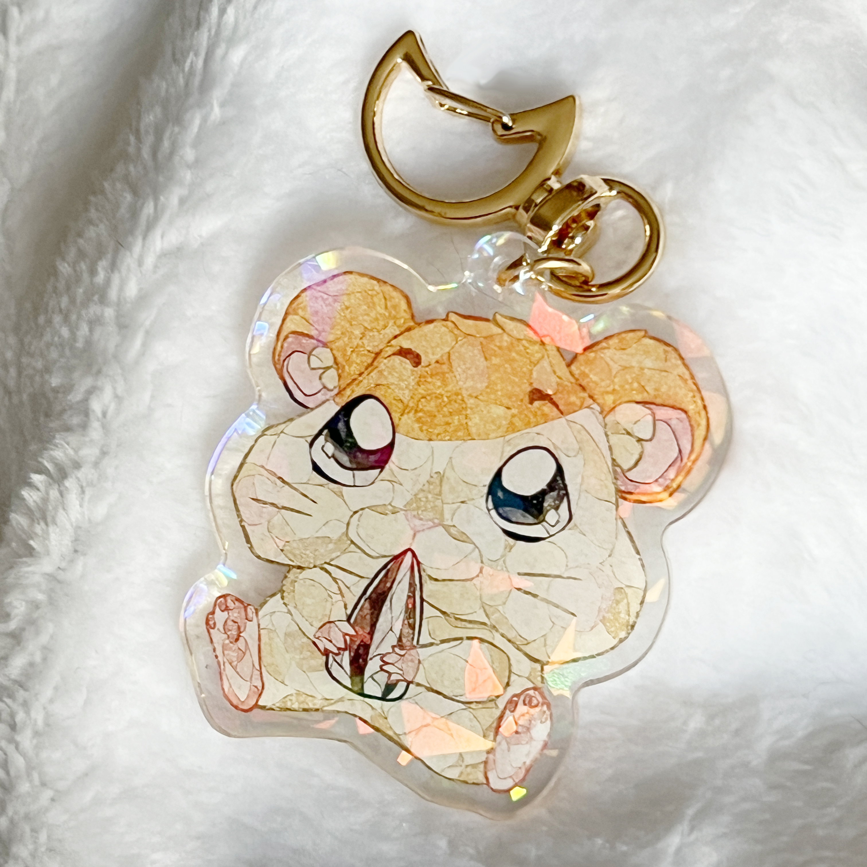 Porte-clé Acrylique - Hamtaro