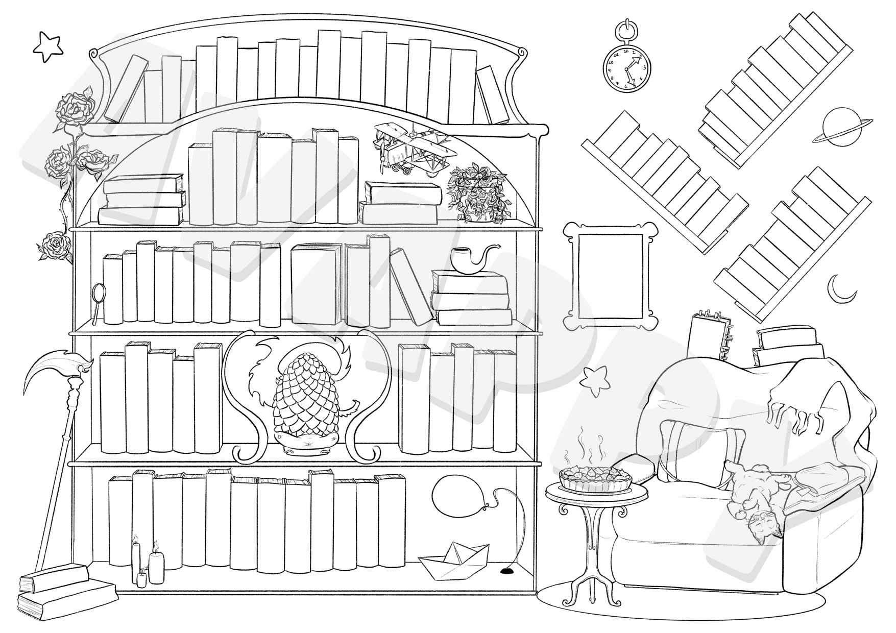 Book Tracker numérique (à imprimer)