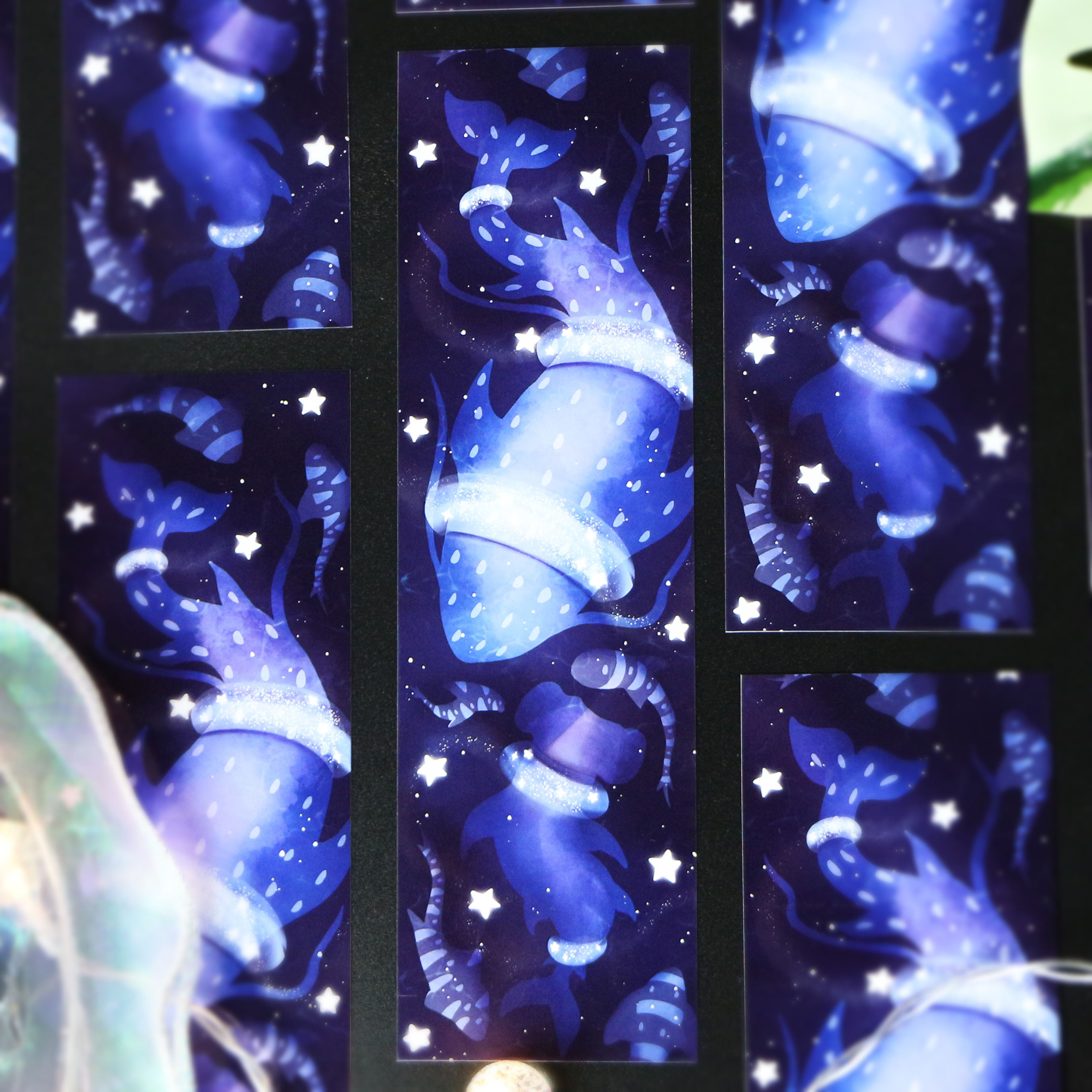 Marque-Page Baleine Stellaire