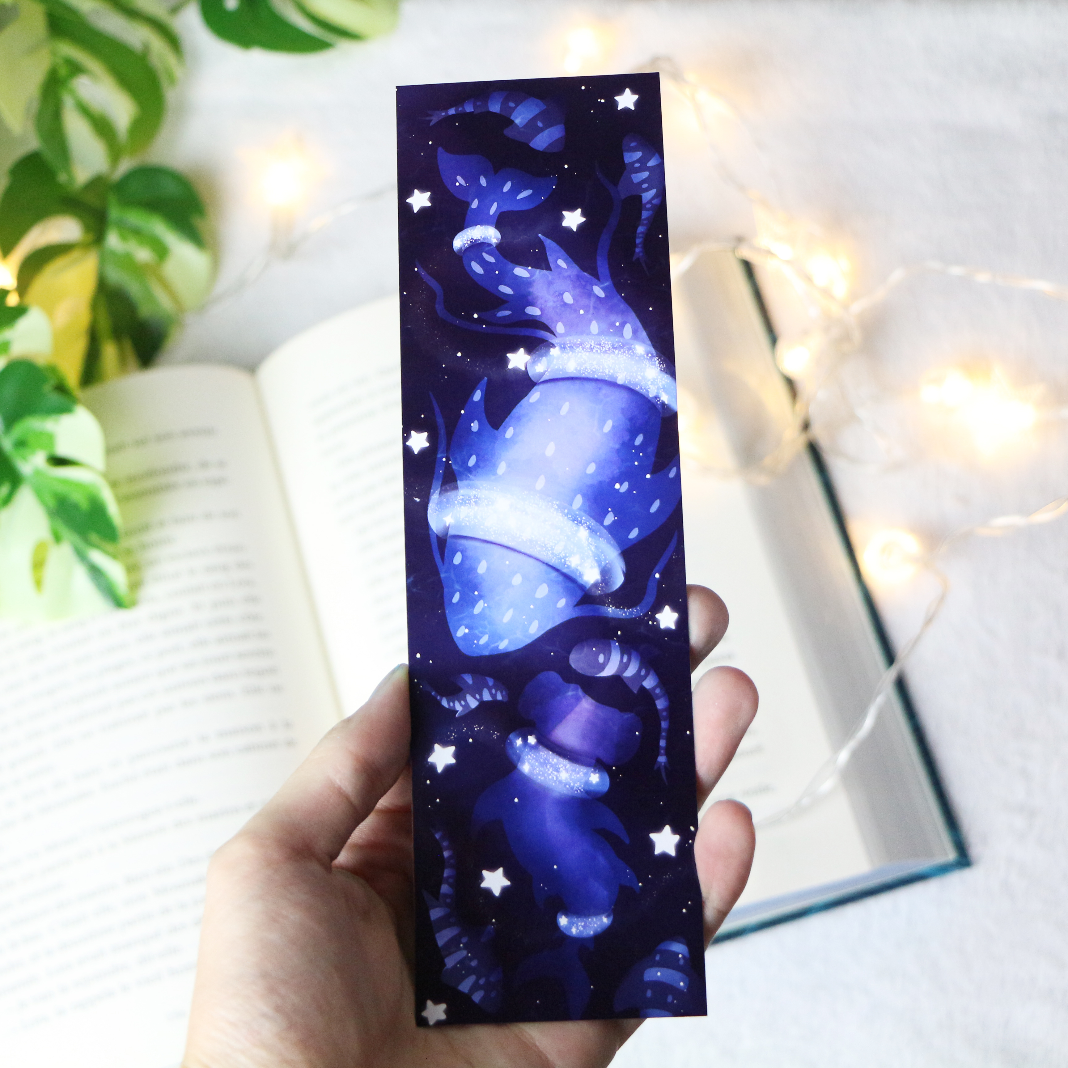 Marque-Page Baleine Stellaire