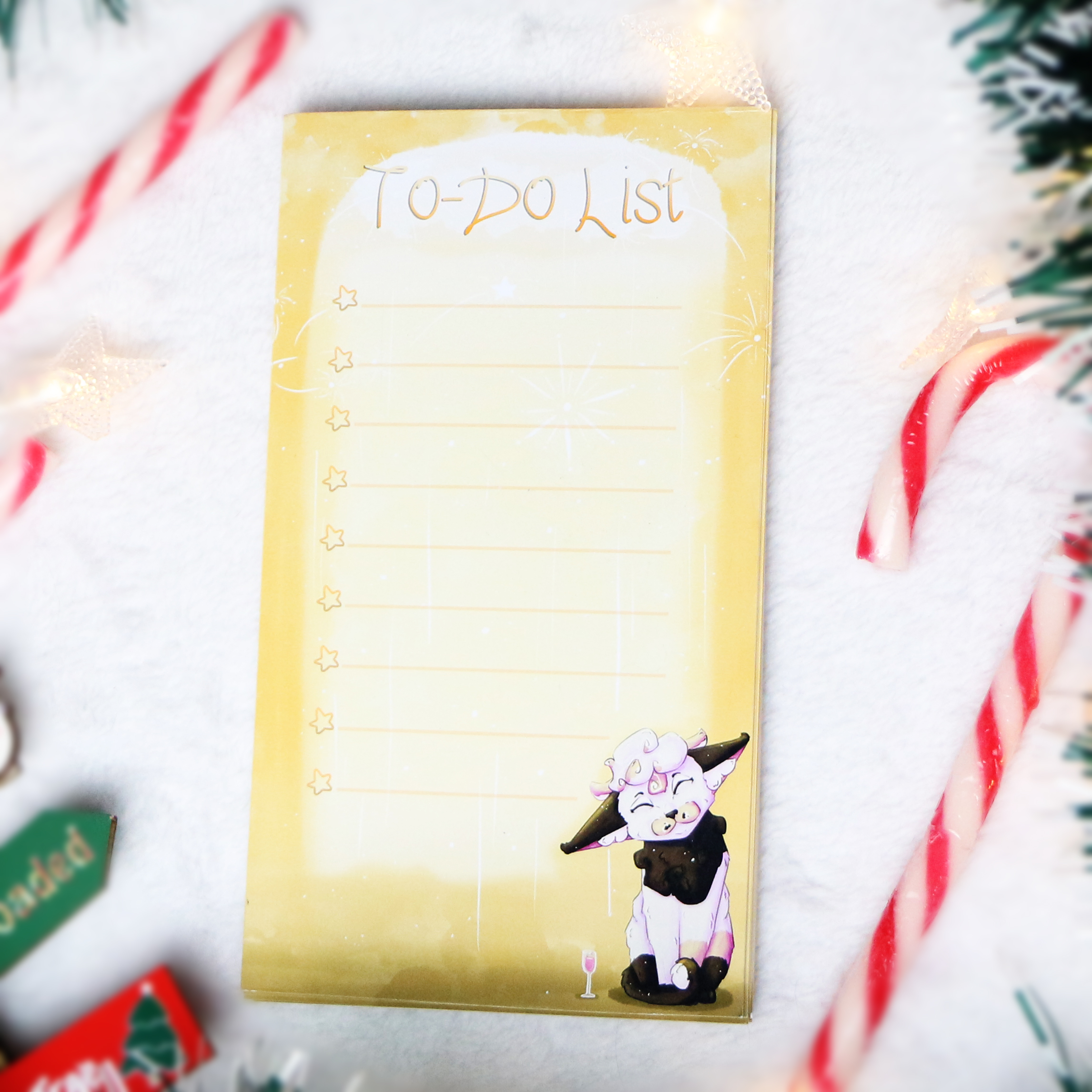 Bloc-Notes To-do List - Nouvel An