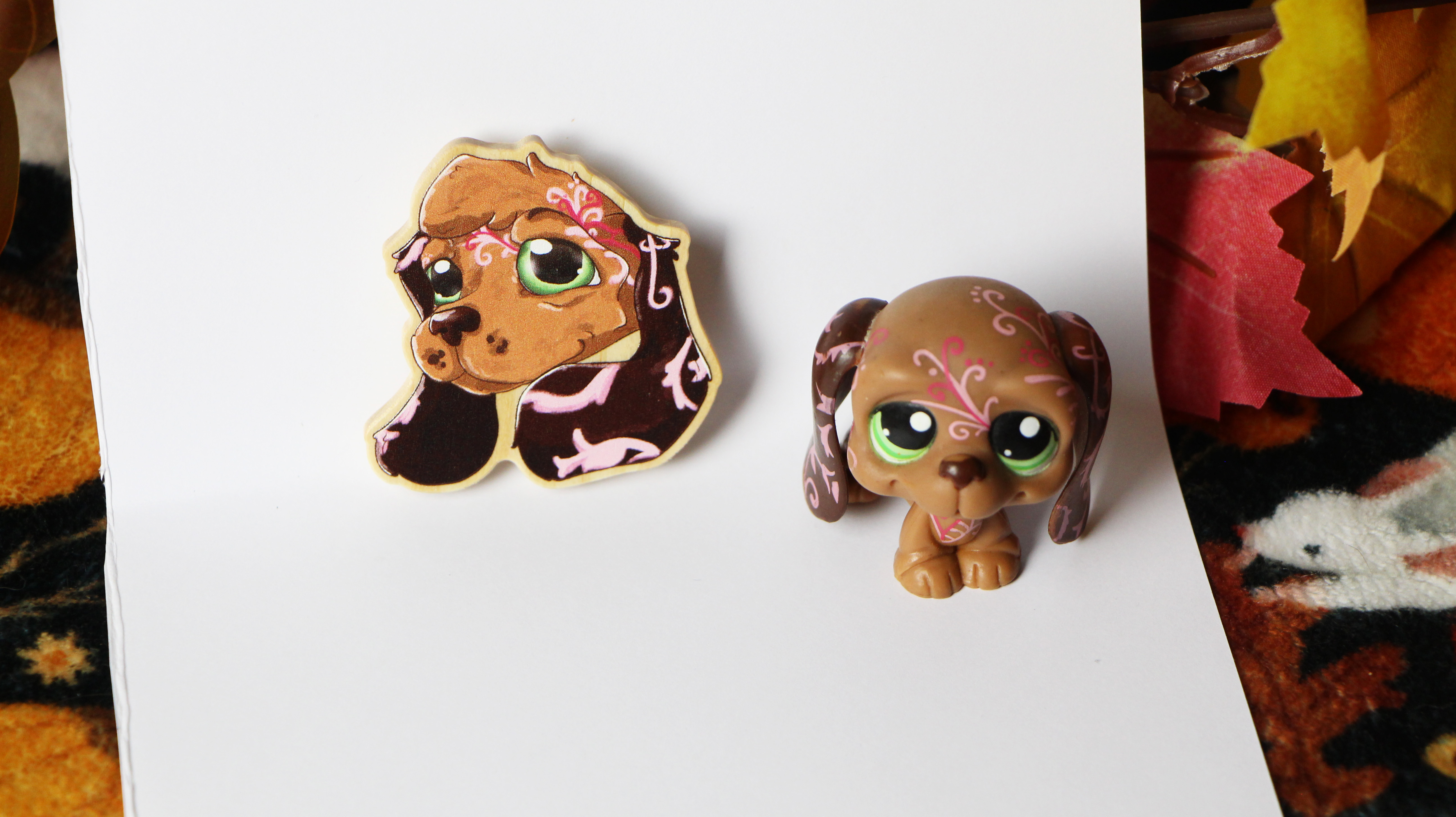 Pins en Bois Littlest Pet Shop Fred