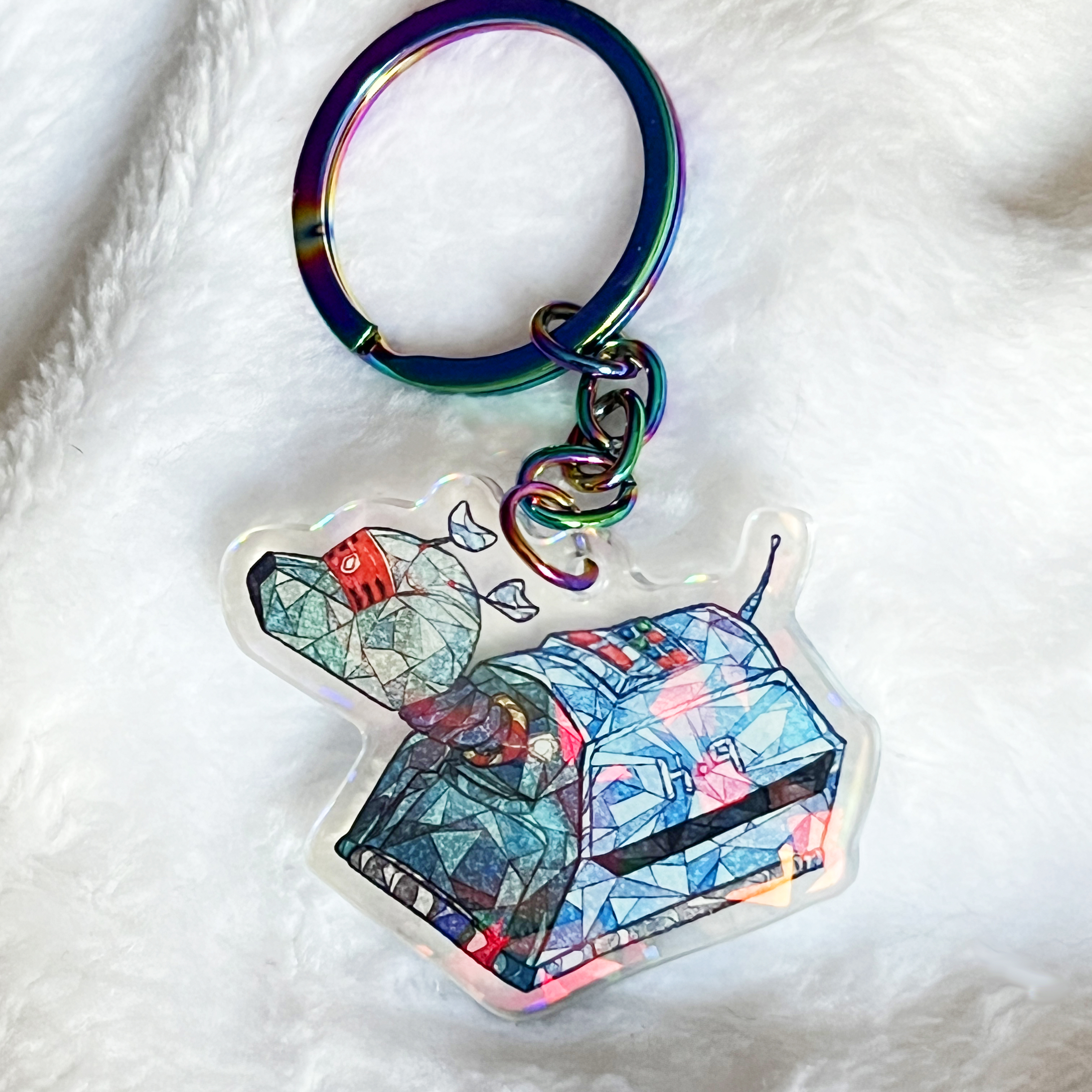 Porte-clé Acrylique - K-9 Doctor Who