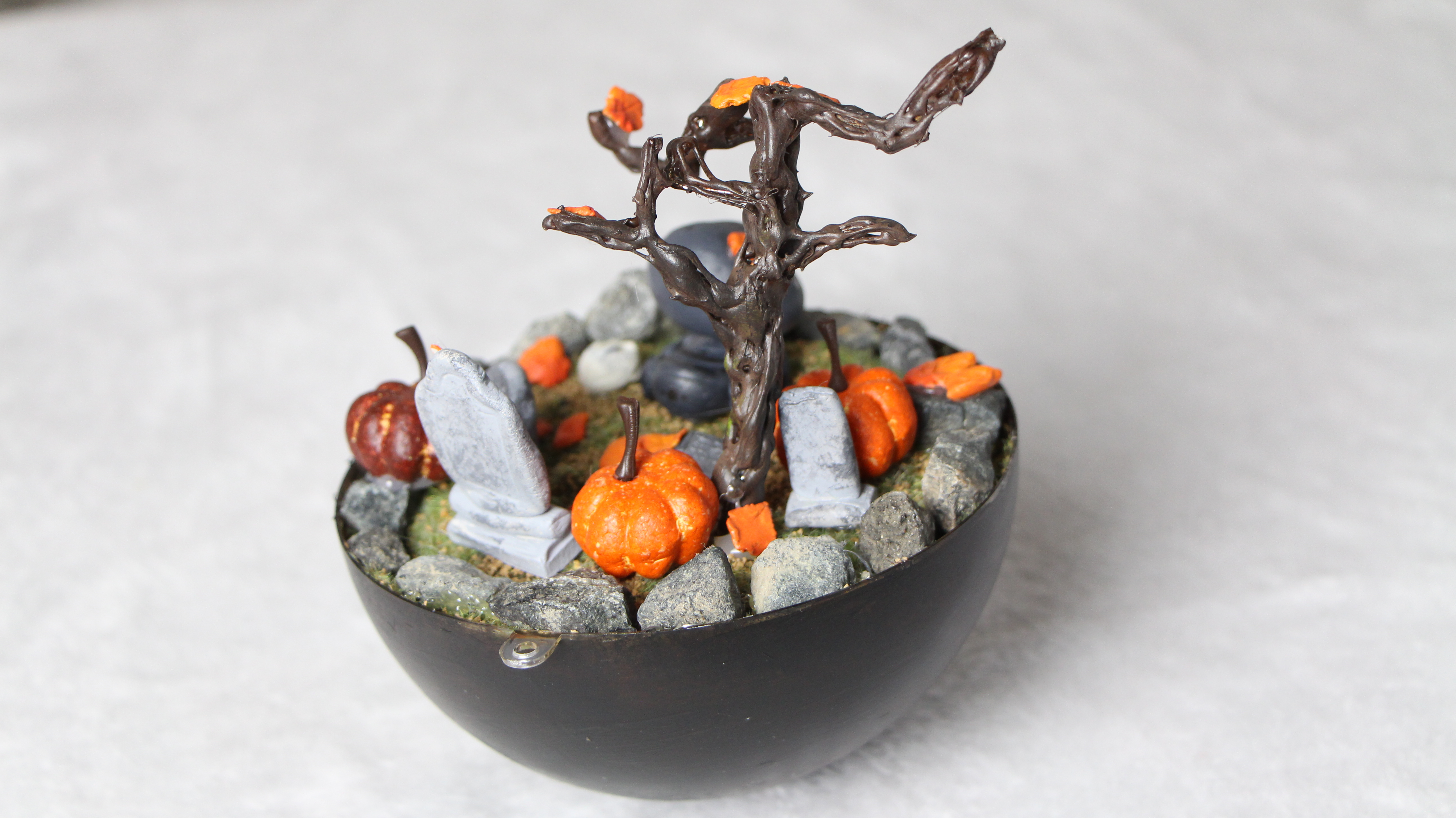 Diorama Halloween Littlest Pet Shop customisé