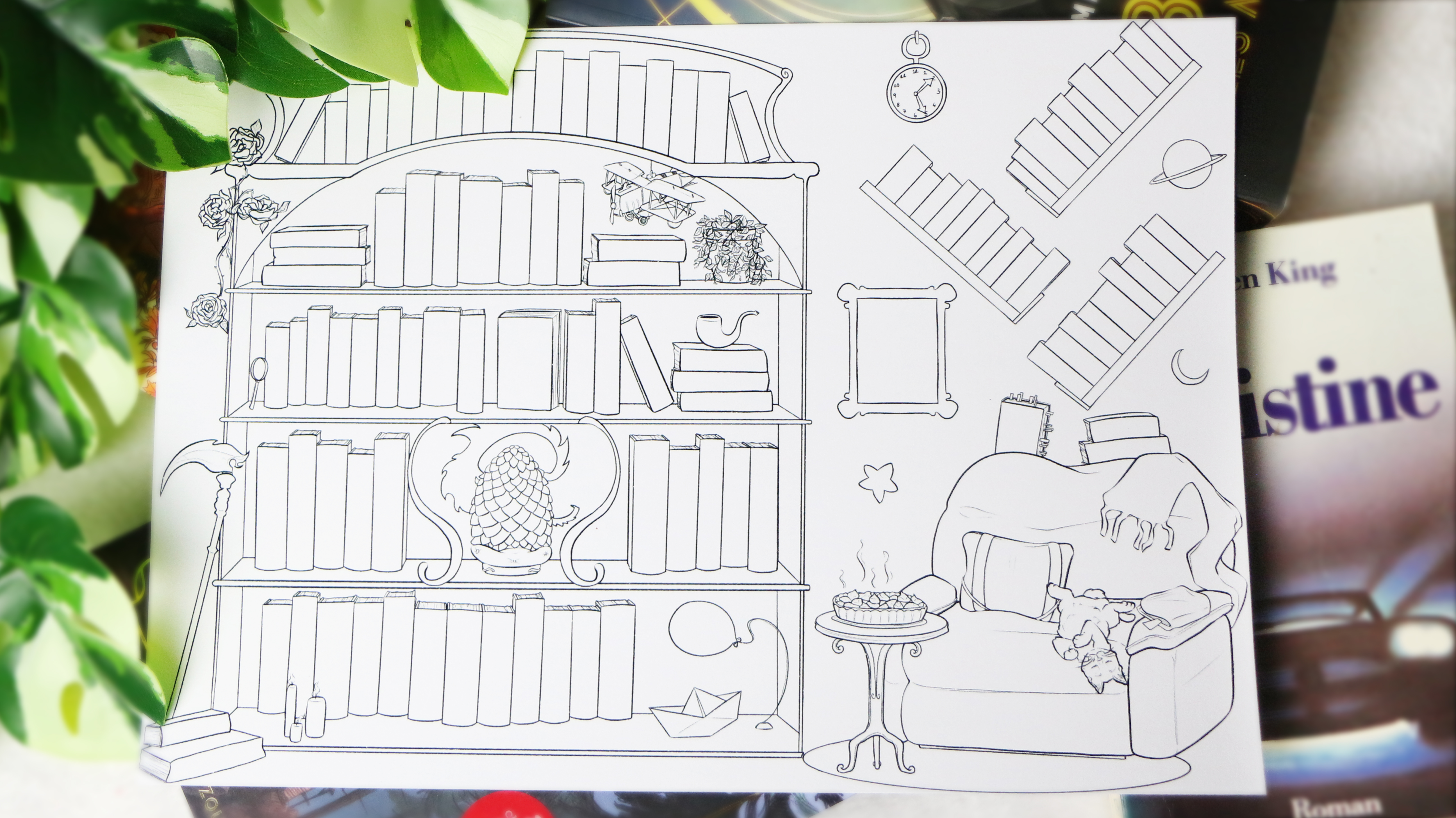 Book Tracker Suivi de Lecture A4