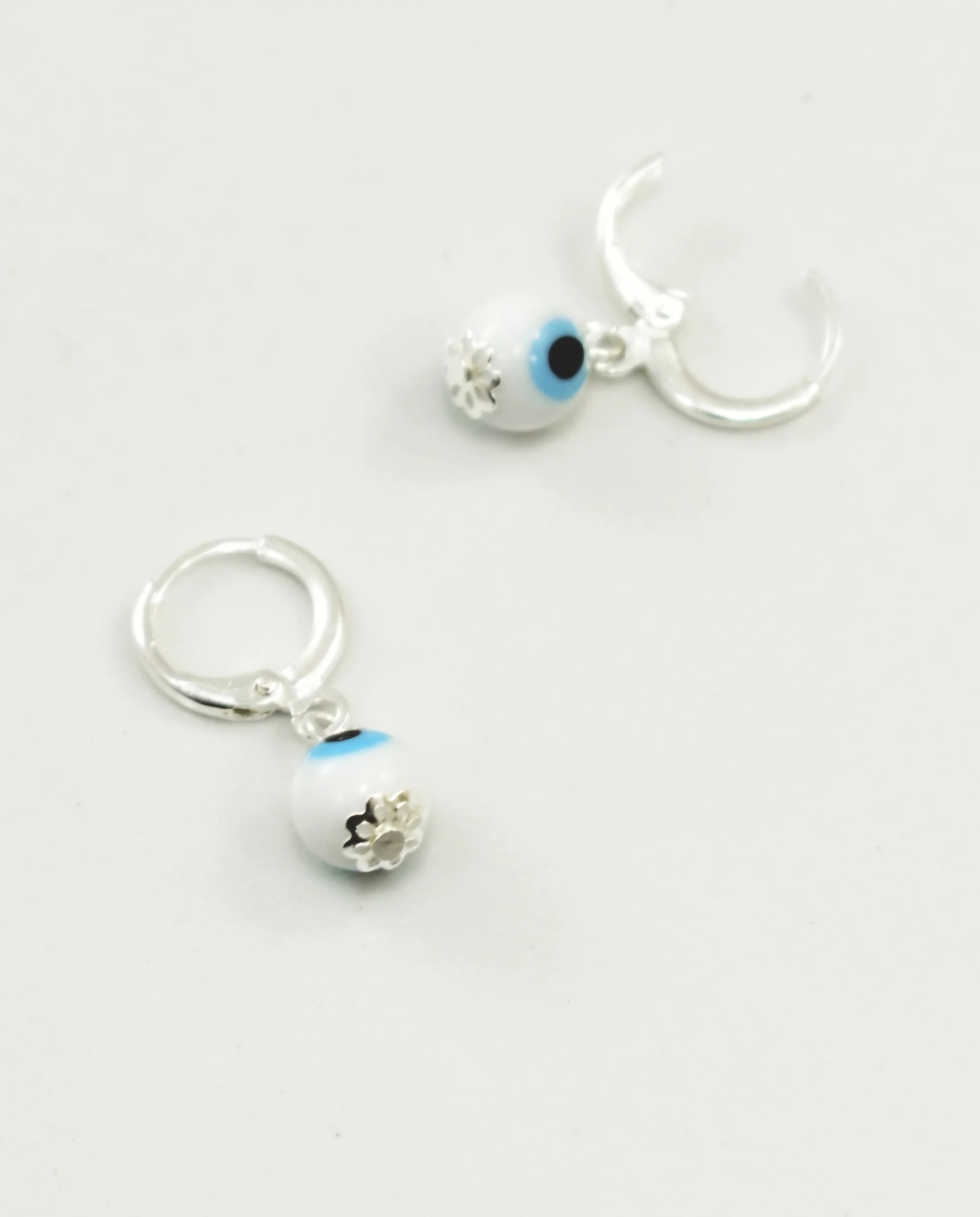 Evil Eye Hoop Earrings