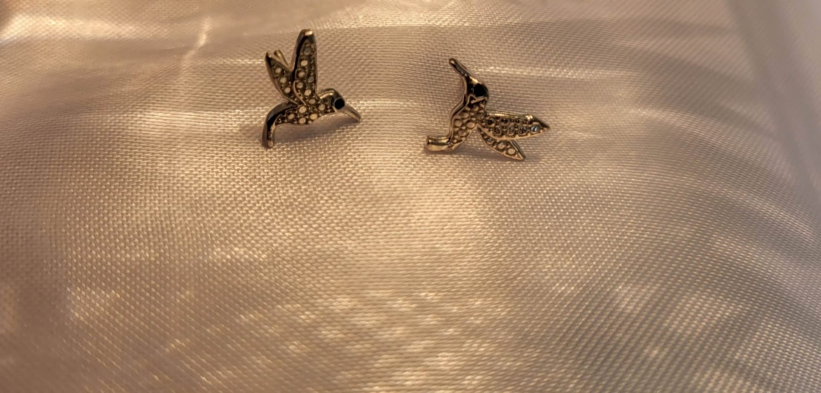 Bird-Shaped Stud Earrings