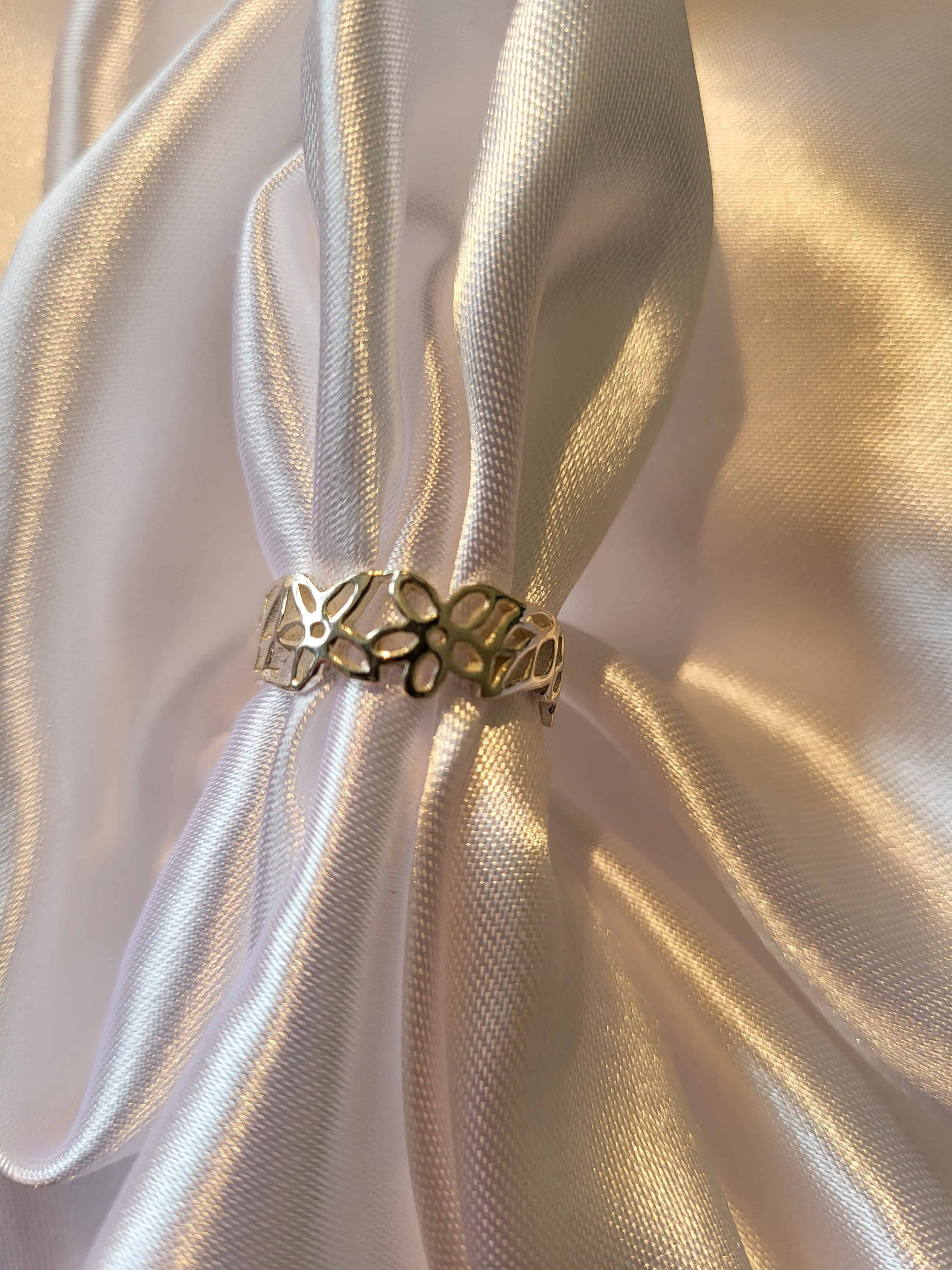 Floral Cutout Ring