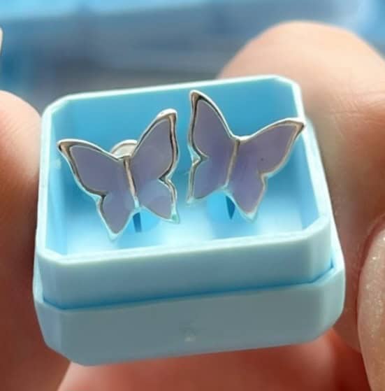 Butterfly Stud Earrings