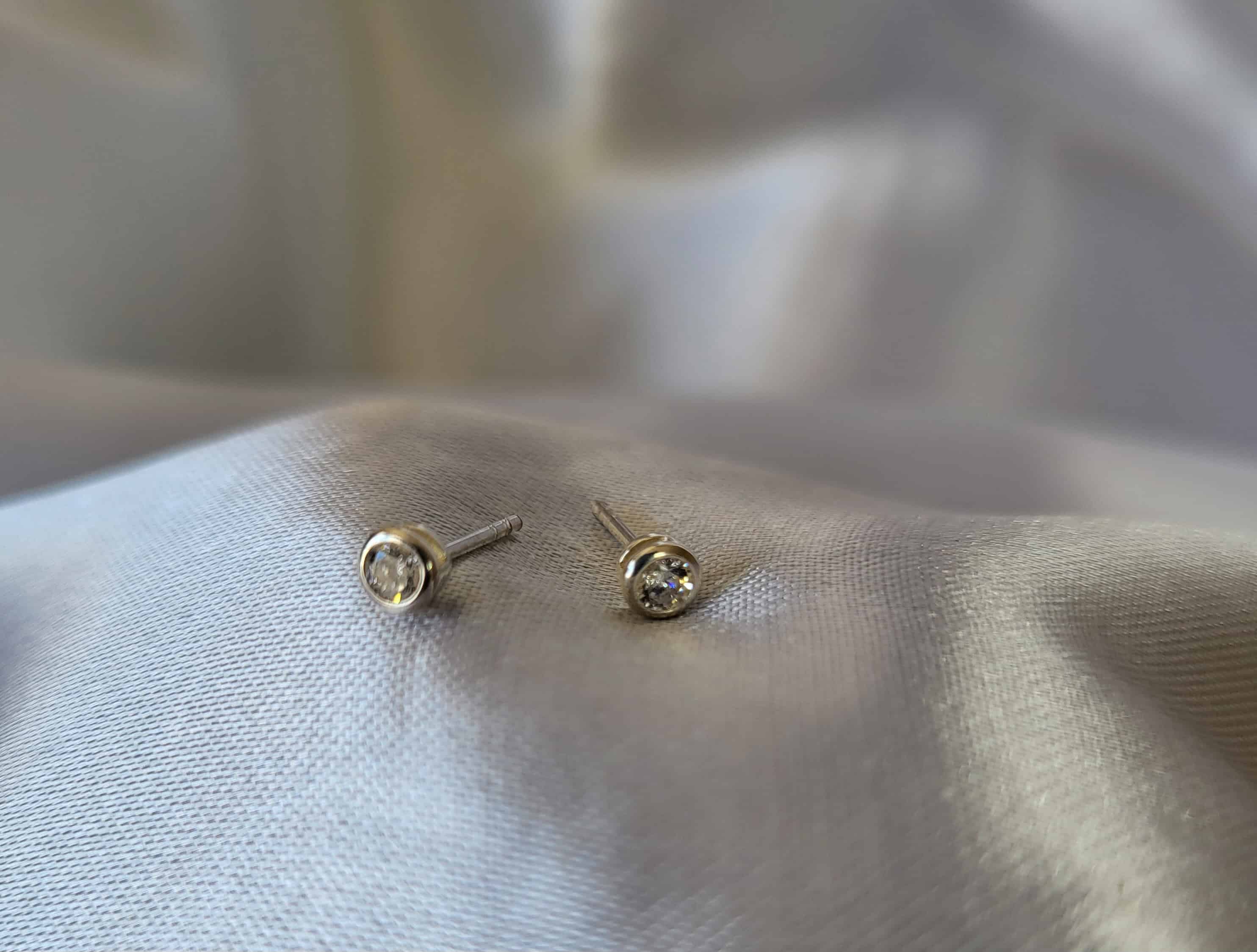 Silver Stud Earrings