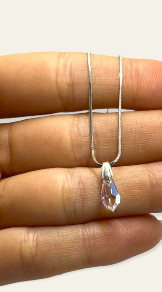 Crystal Drop Pendant 