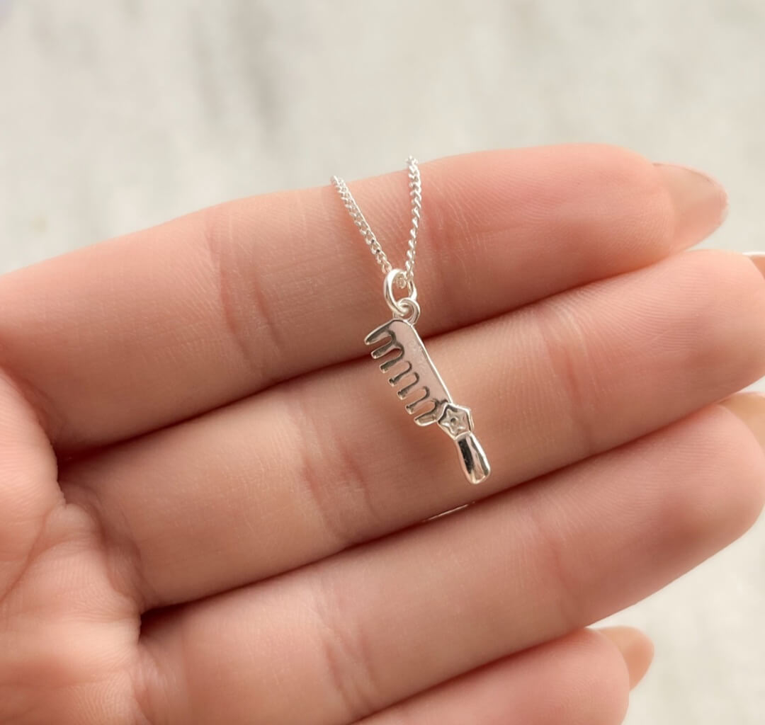 Silver Comb Pendant 