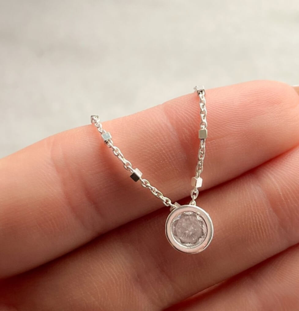 Round Crystal Pendant 