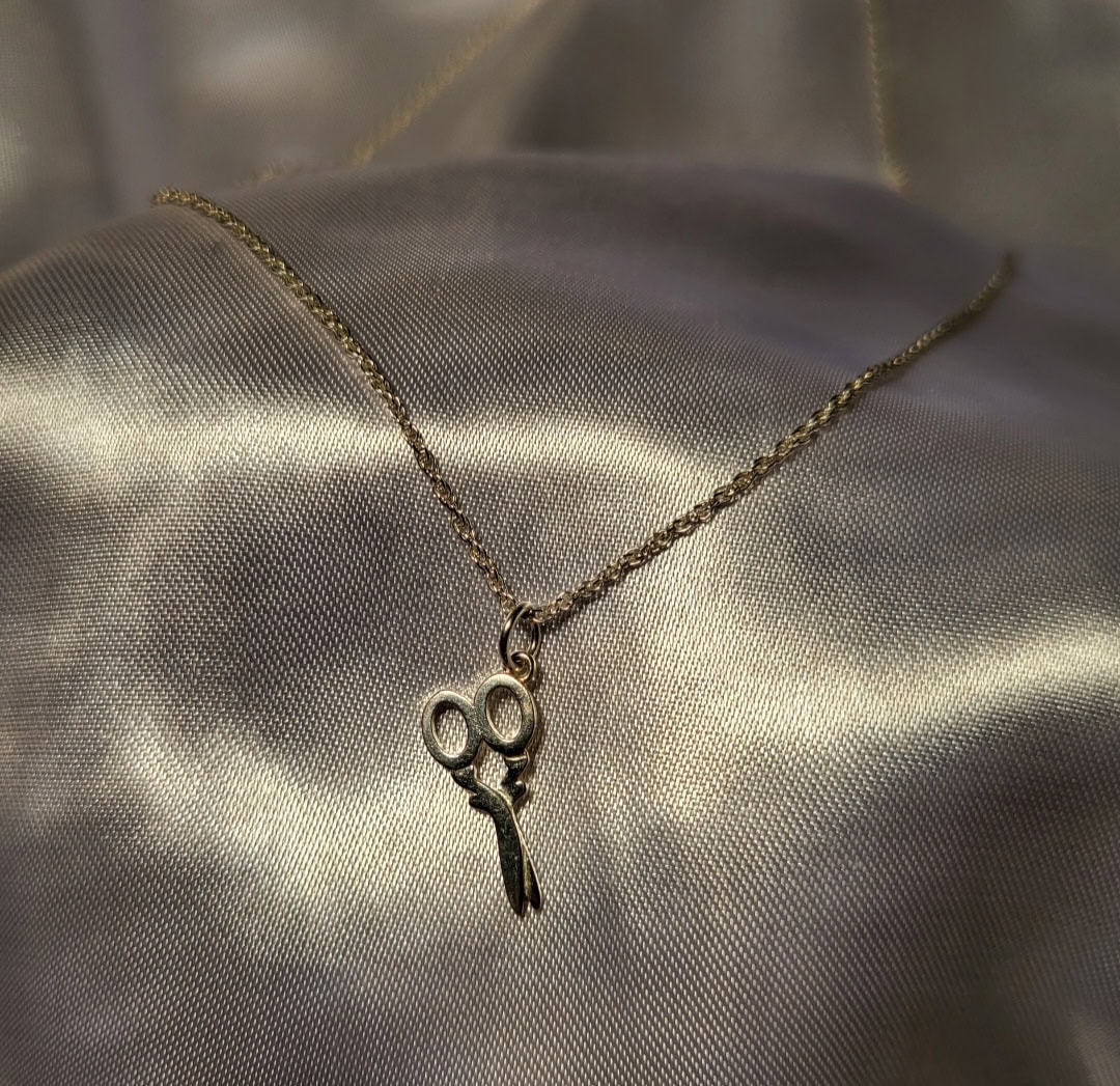 Scissor Charm Necklace