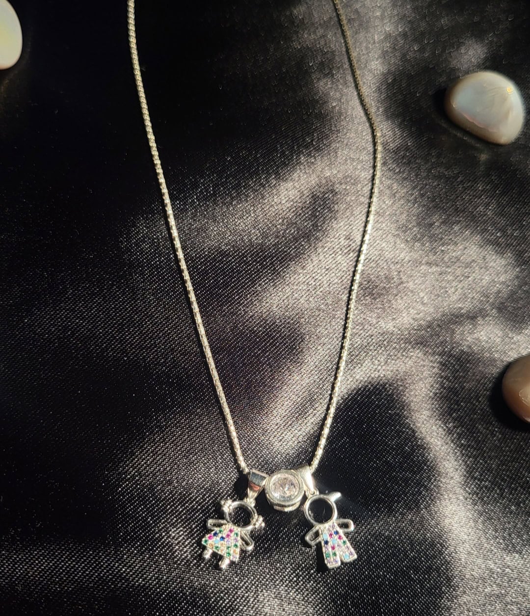 Colorful Children Charm Necklace