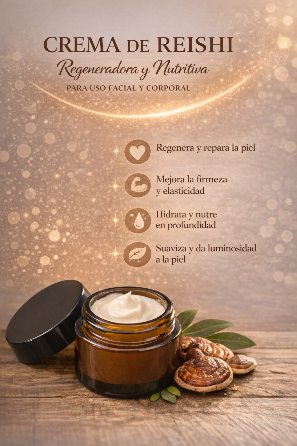 Crema de Reishi